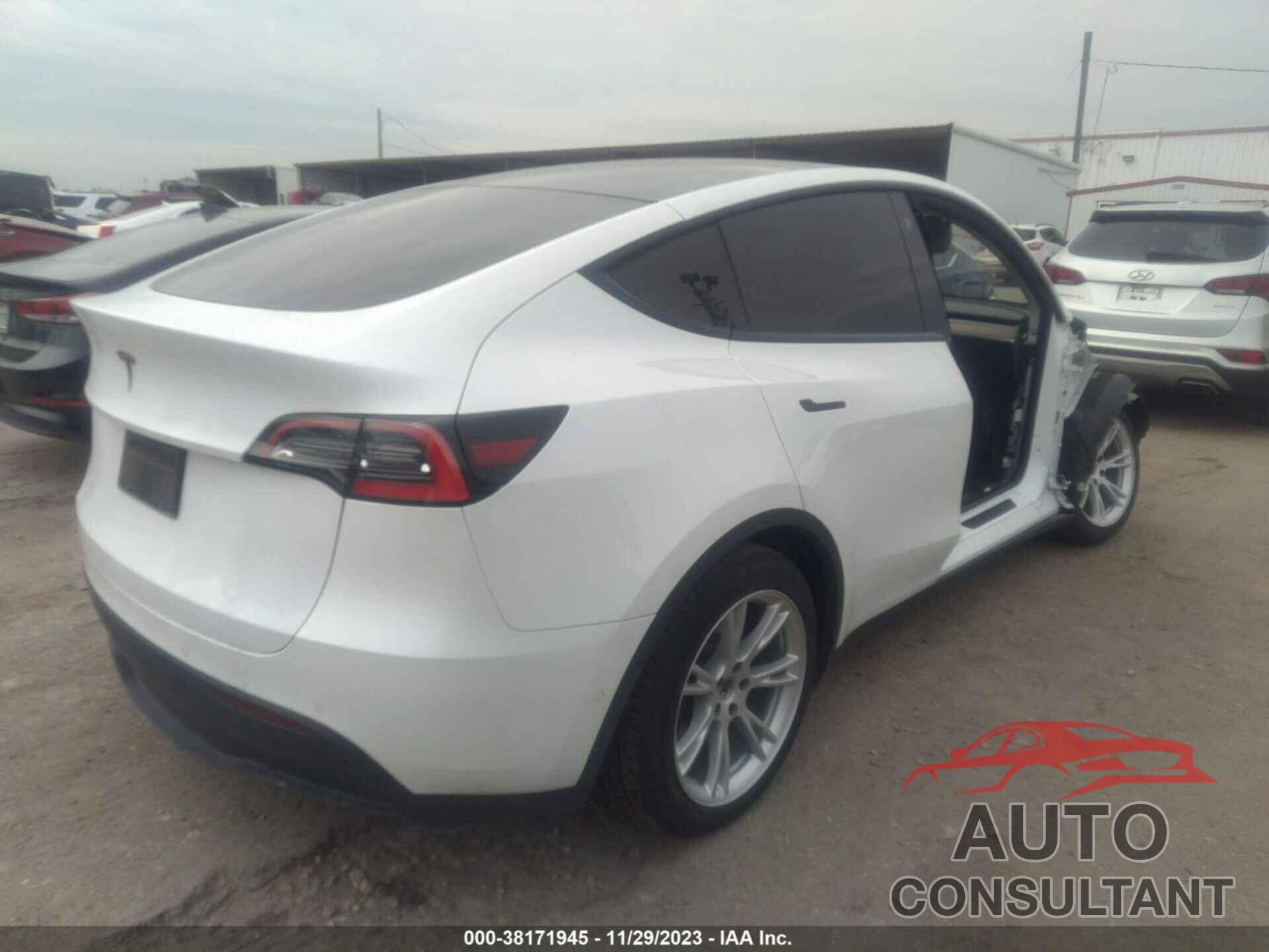 TESLA MODEL Y 2021 - 5YJYGDEE7MF118984