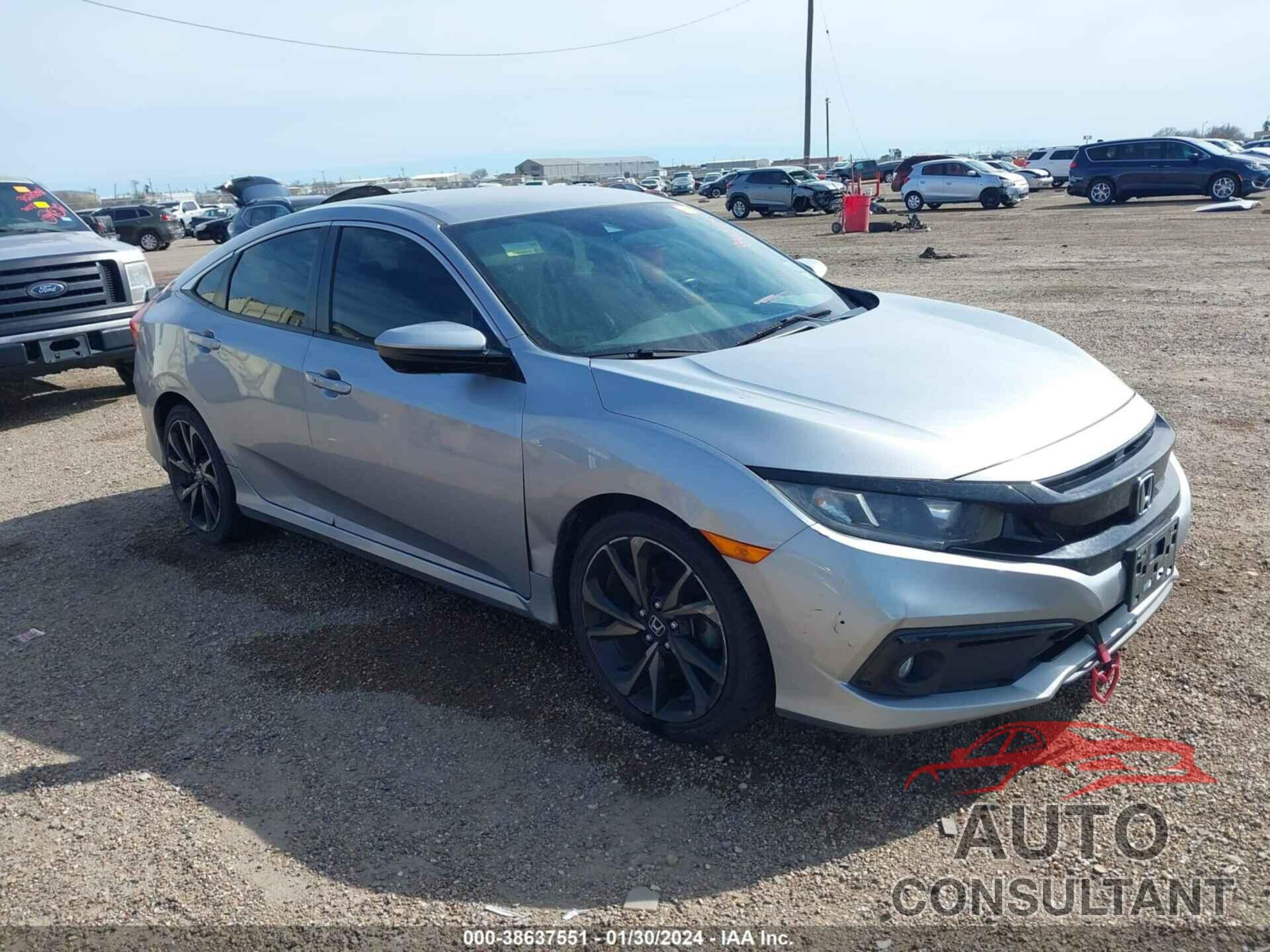 HONDA CIVIC 2019 - 19XFC2F85KE046461