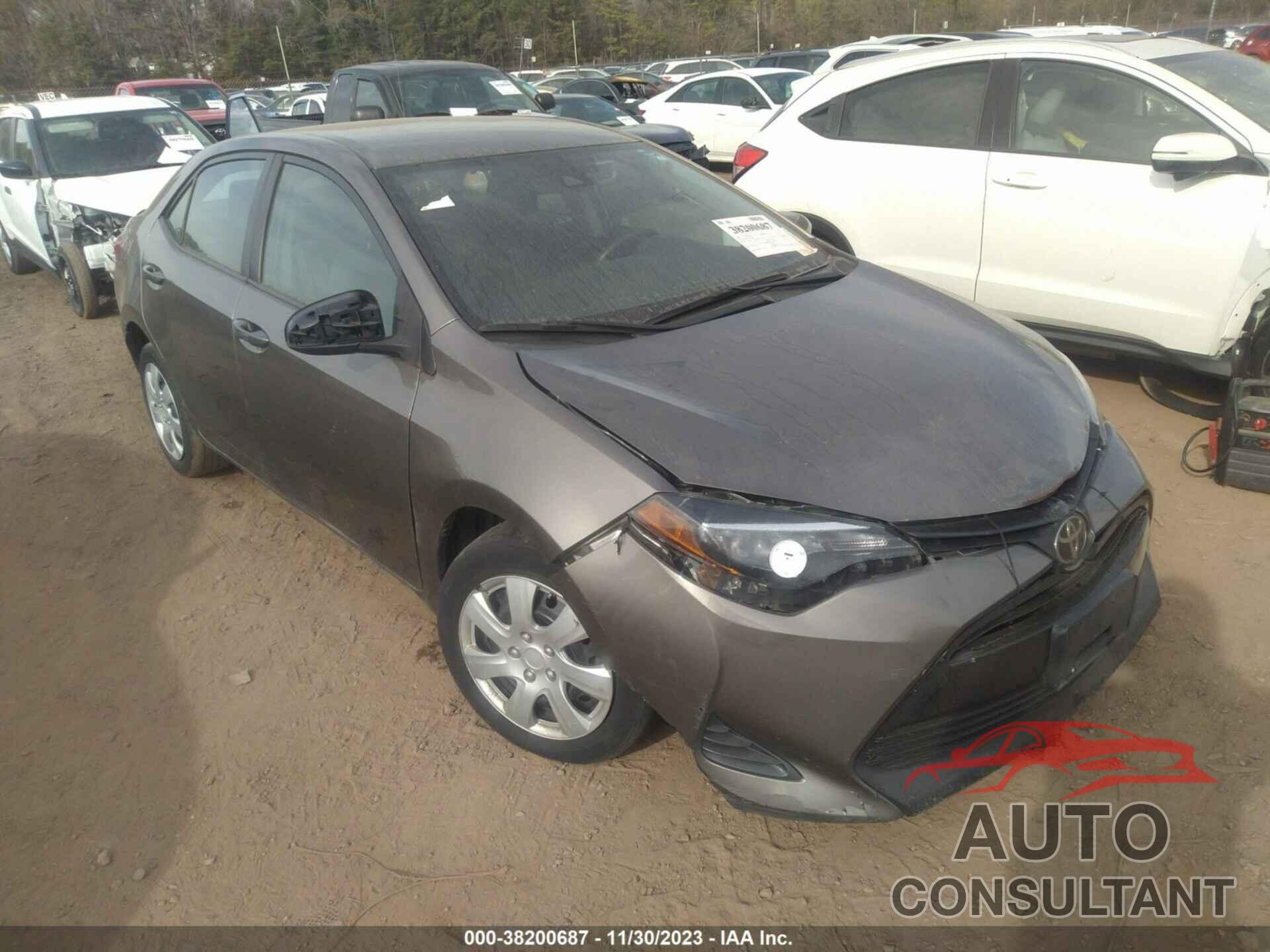 TOYOTA COROLLA 2019 - 2T1BURHE2KC220265