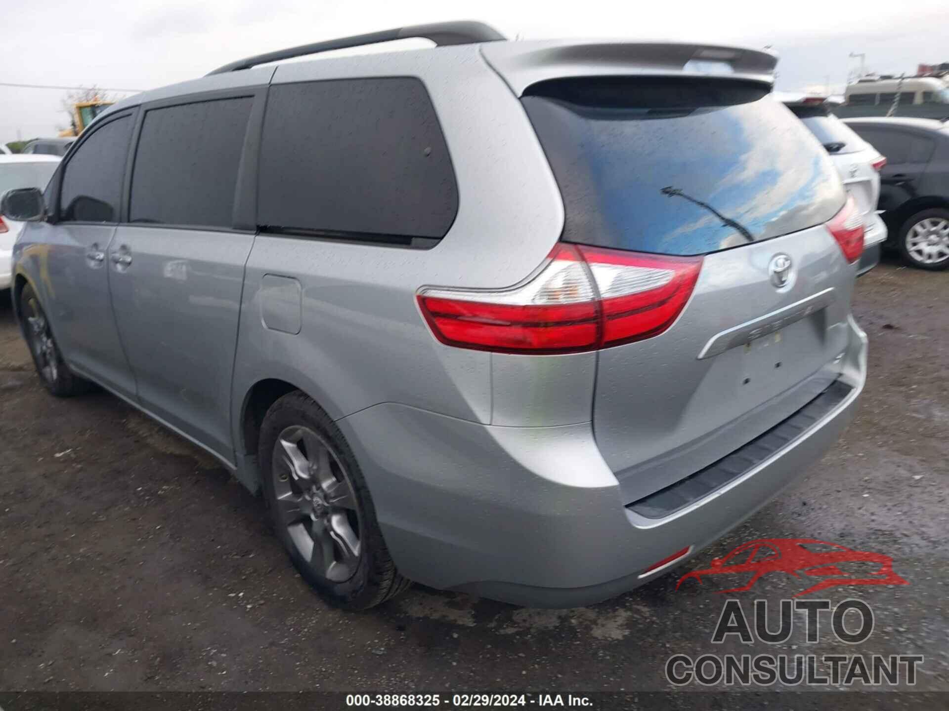 TOYOTA SIENNA 2016 - 5TDYK3DC3GS750289