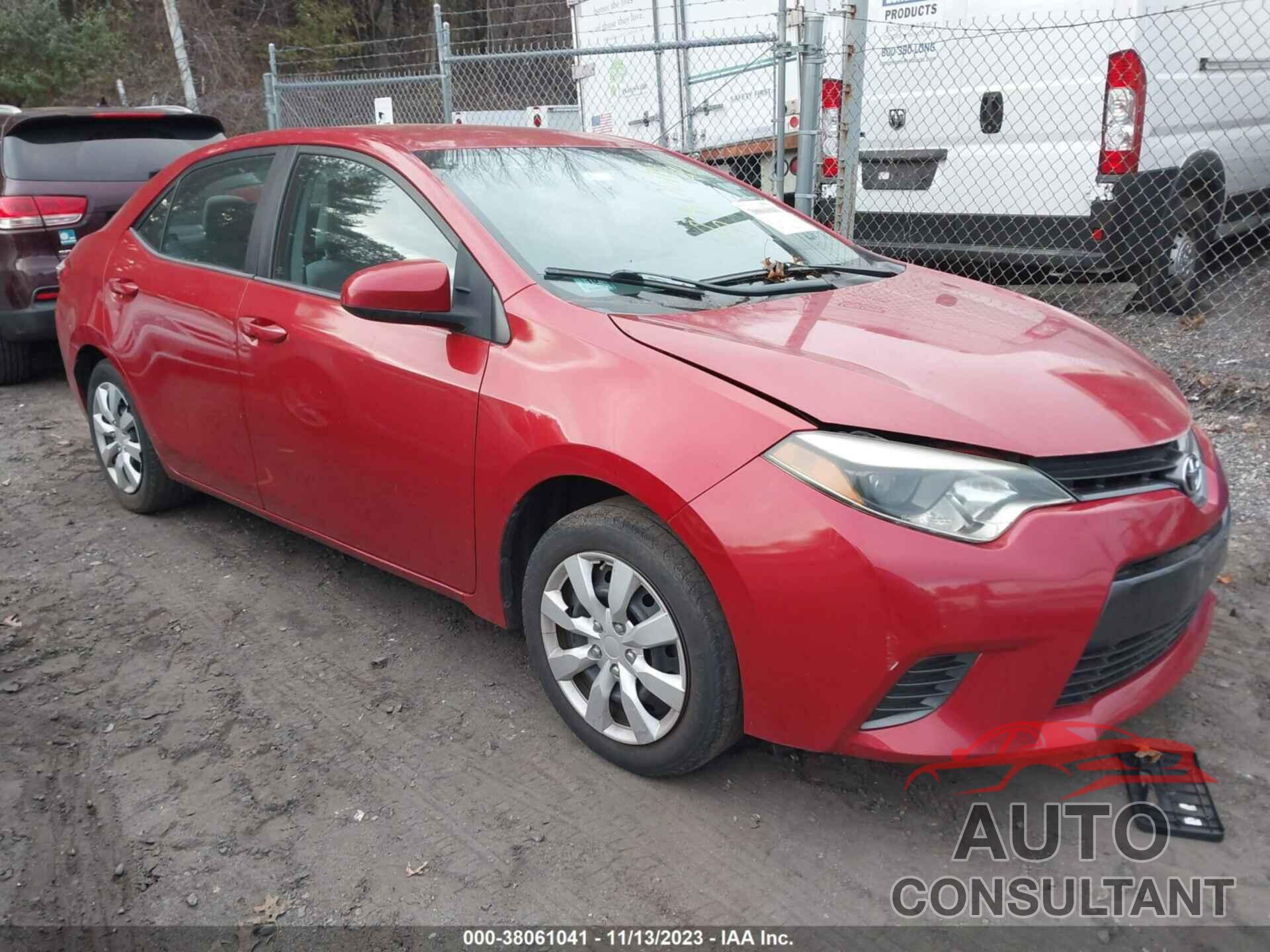 TOYOTA COROLLA 2016 - 5YFBURHE5GP514086
