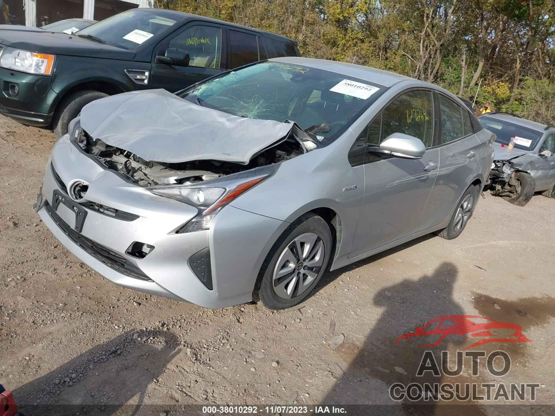 TOYOTA PRIUS 2017 - JTDKARFU4H3033095