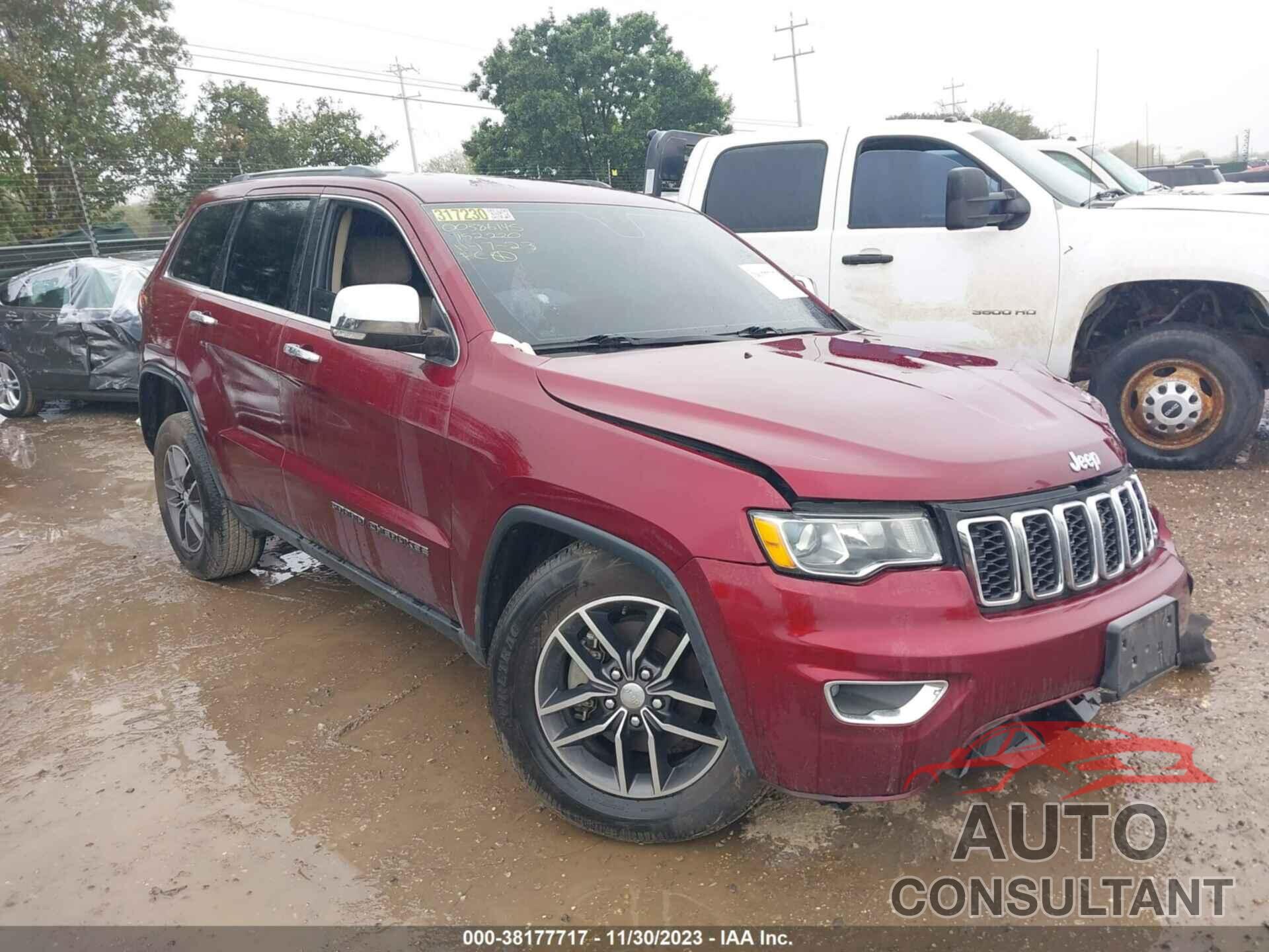 JEEP GRAND CHEROKEE 2017 - 1C4RJEBG5HC752220
