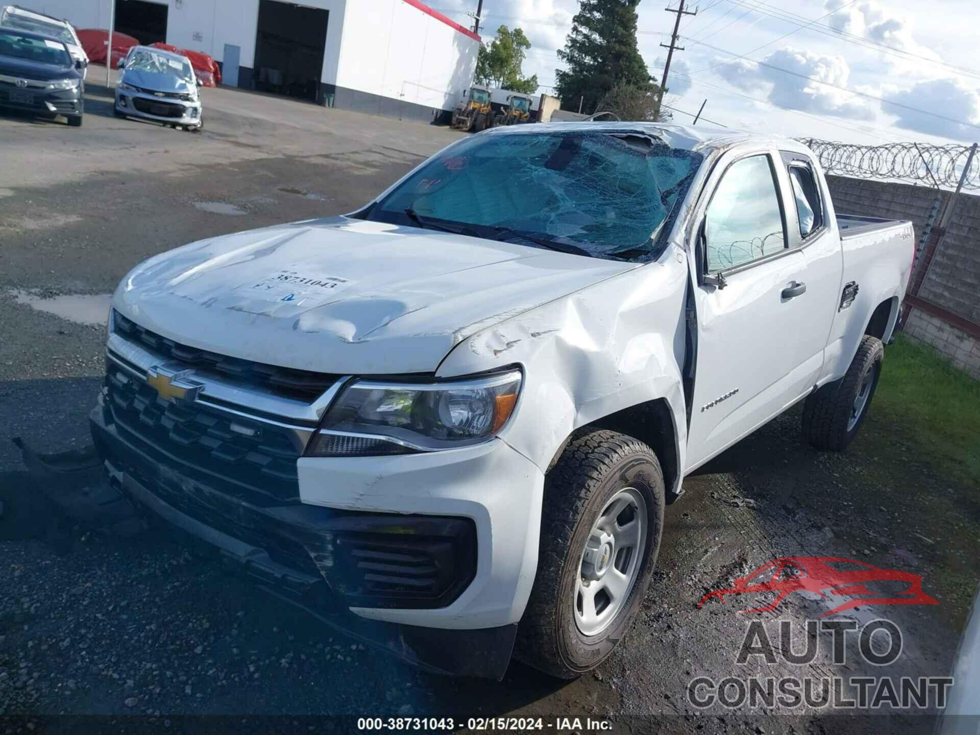 CHEVROLET COLORADO 2022 - 1GCHTBEA4N1169415