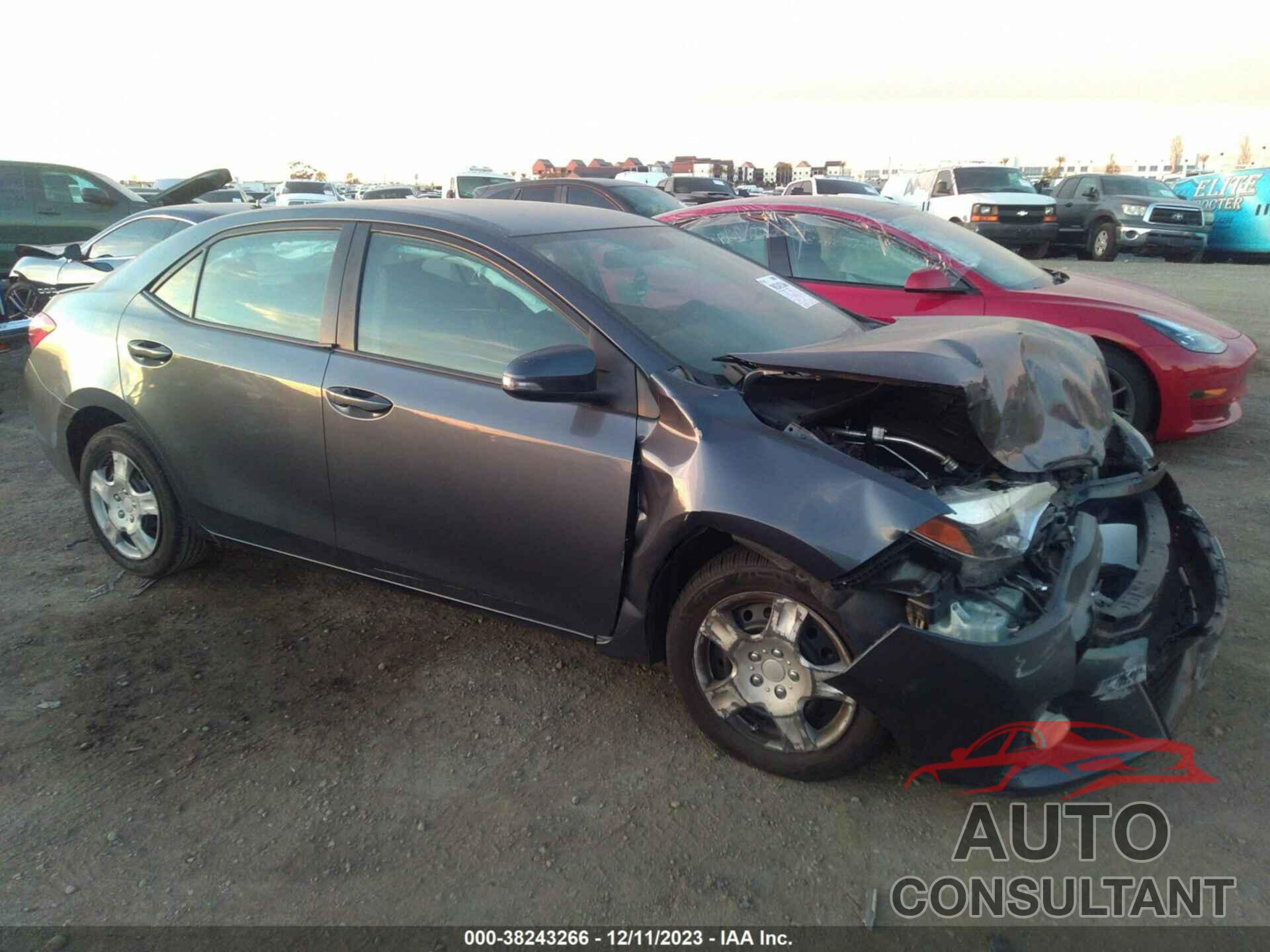 TOYOTA COROLLA 2016 - 5YFBURHE2GP378564