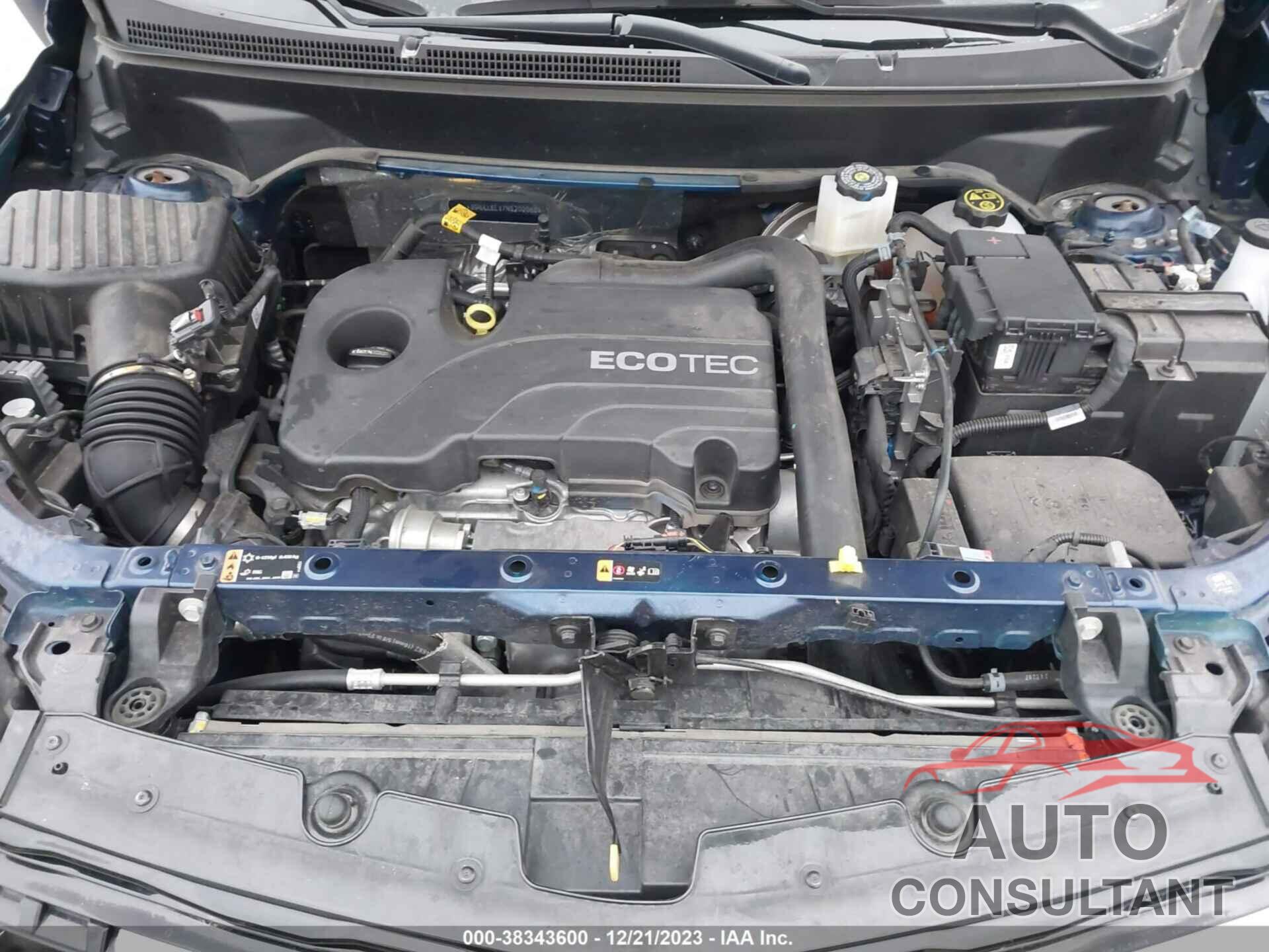 CHEVROLET EQUINOX 2022 - 3GNAXWEV7NS200050