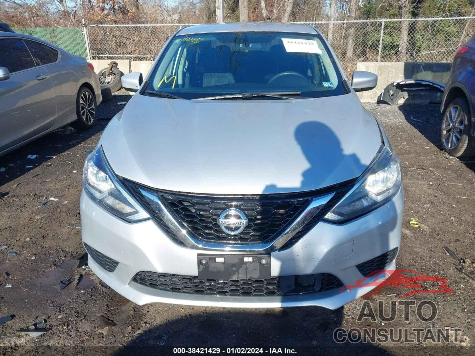 NISSAN SENTRA 2018 - 3N1AB7AP3JL622084