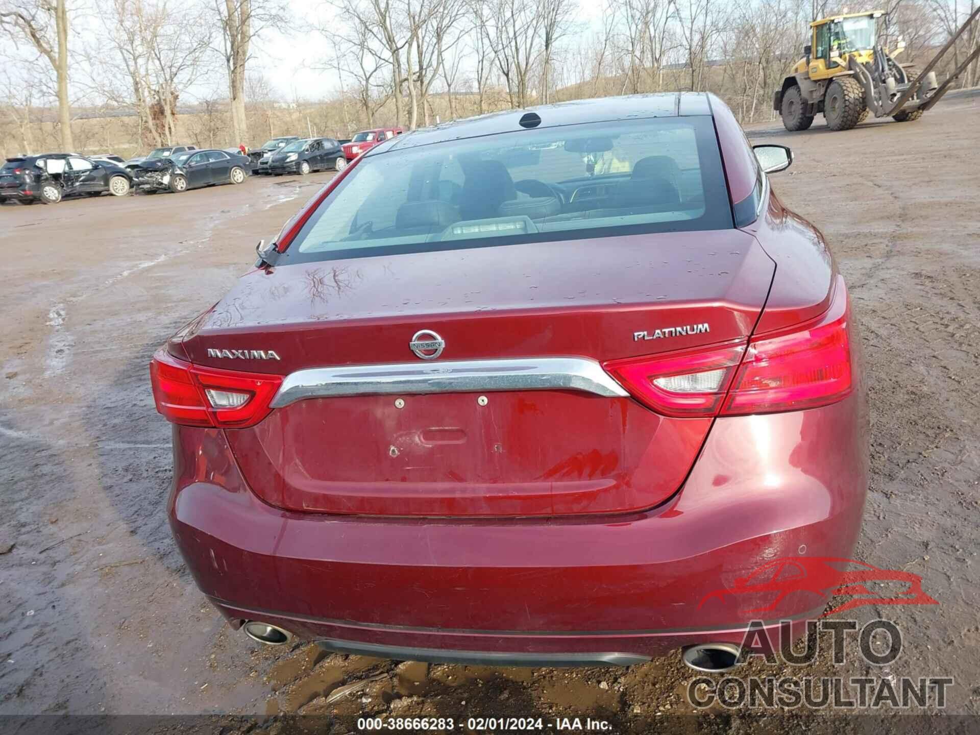 NISSAN MAXIMA 2017 - 1N4AA6AP9HC435129