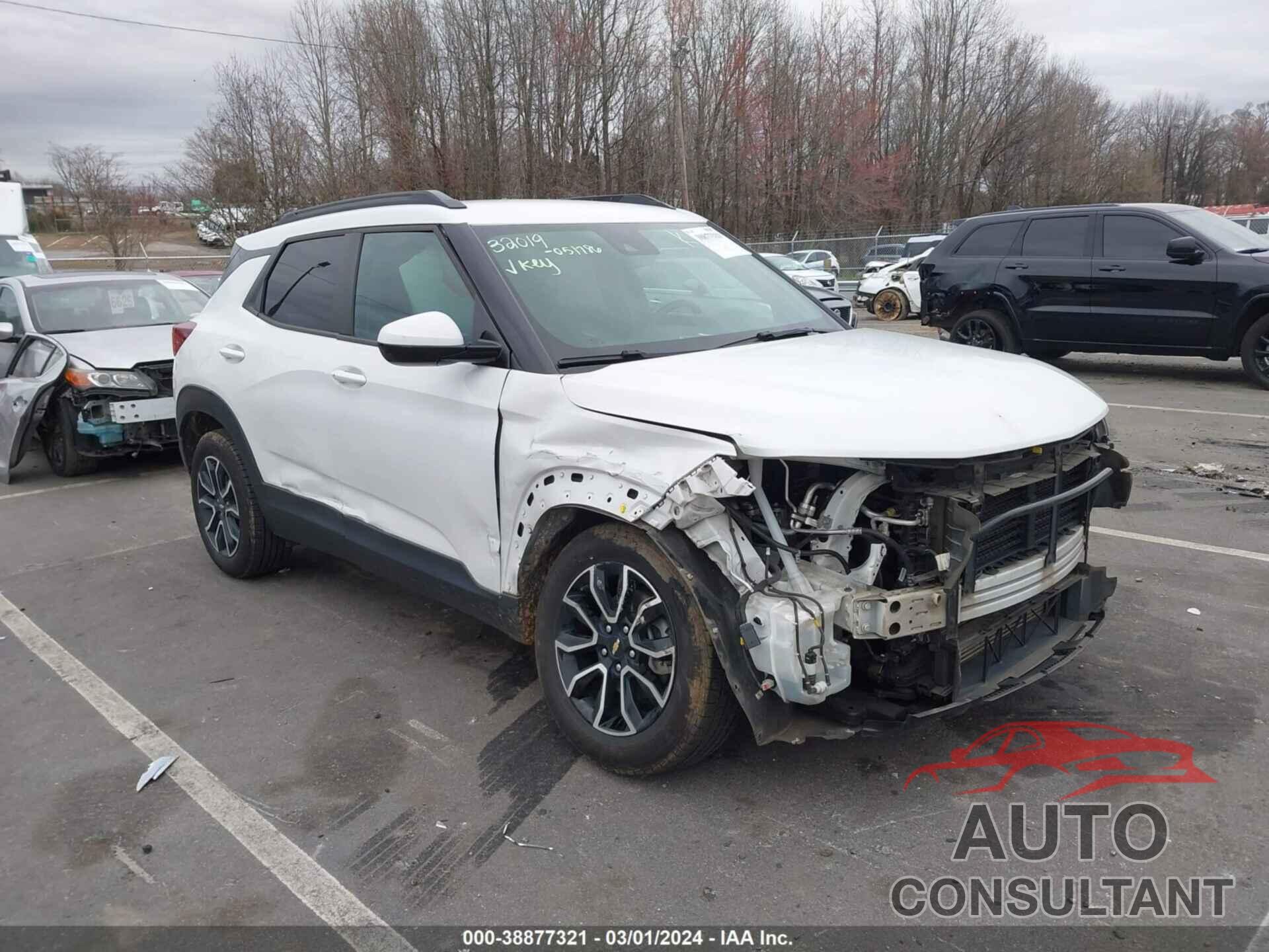 CHEVROLET TRAILBLAZER 2021 - KL79MVSLXMB051786