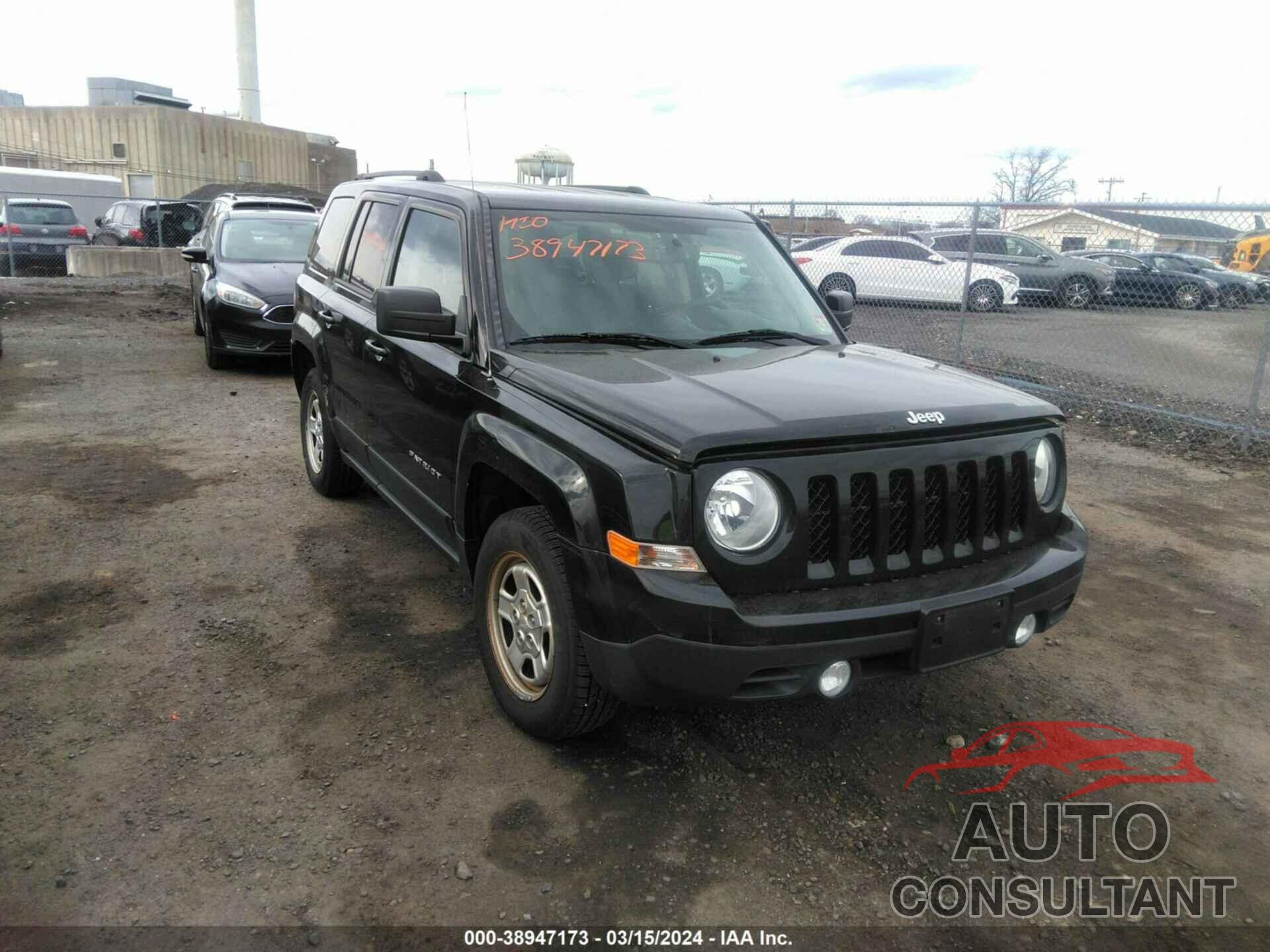 JEEP PATRIOT 2017 - 1C4NJPBA4HD140848