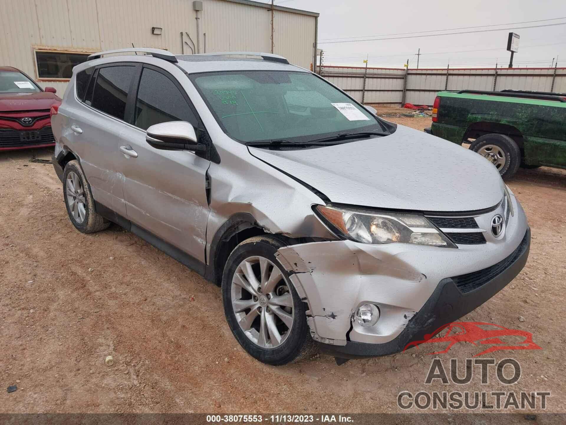 TOYOTA RAV4 2015 - 2T3DFREV0FW319993