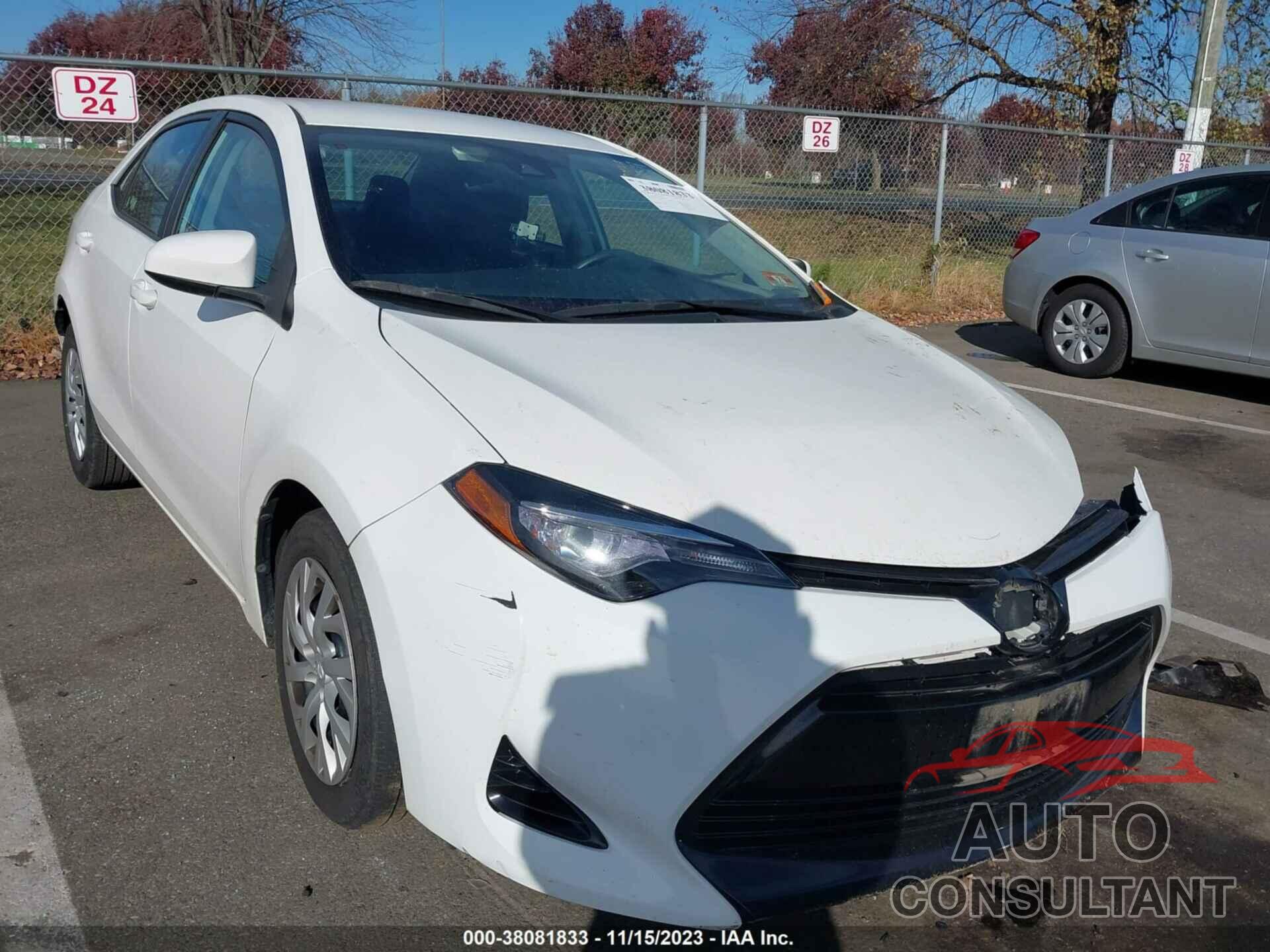 TOYOTA COROLLA 2017 - 5YFBURHEXHP627145