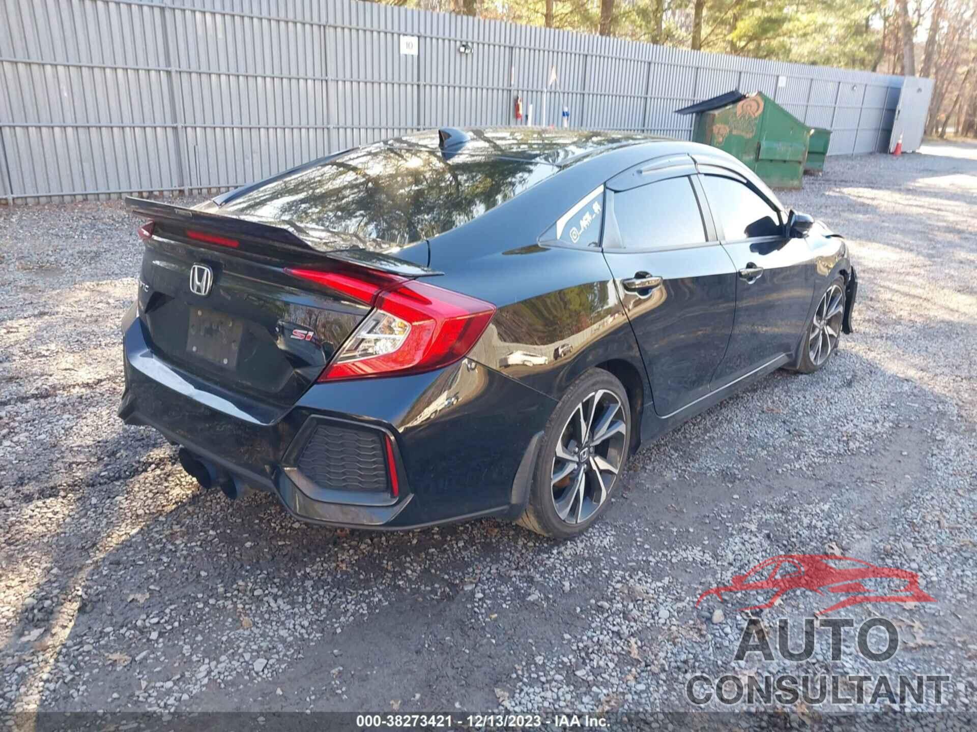 HONDA CIVIC SI 2019 - 2HGFC1E57KH704272