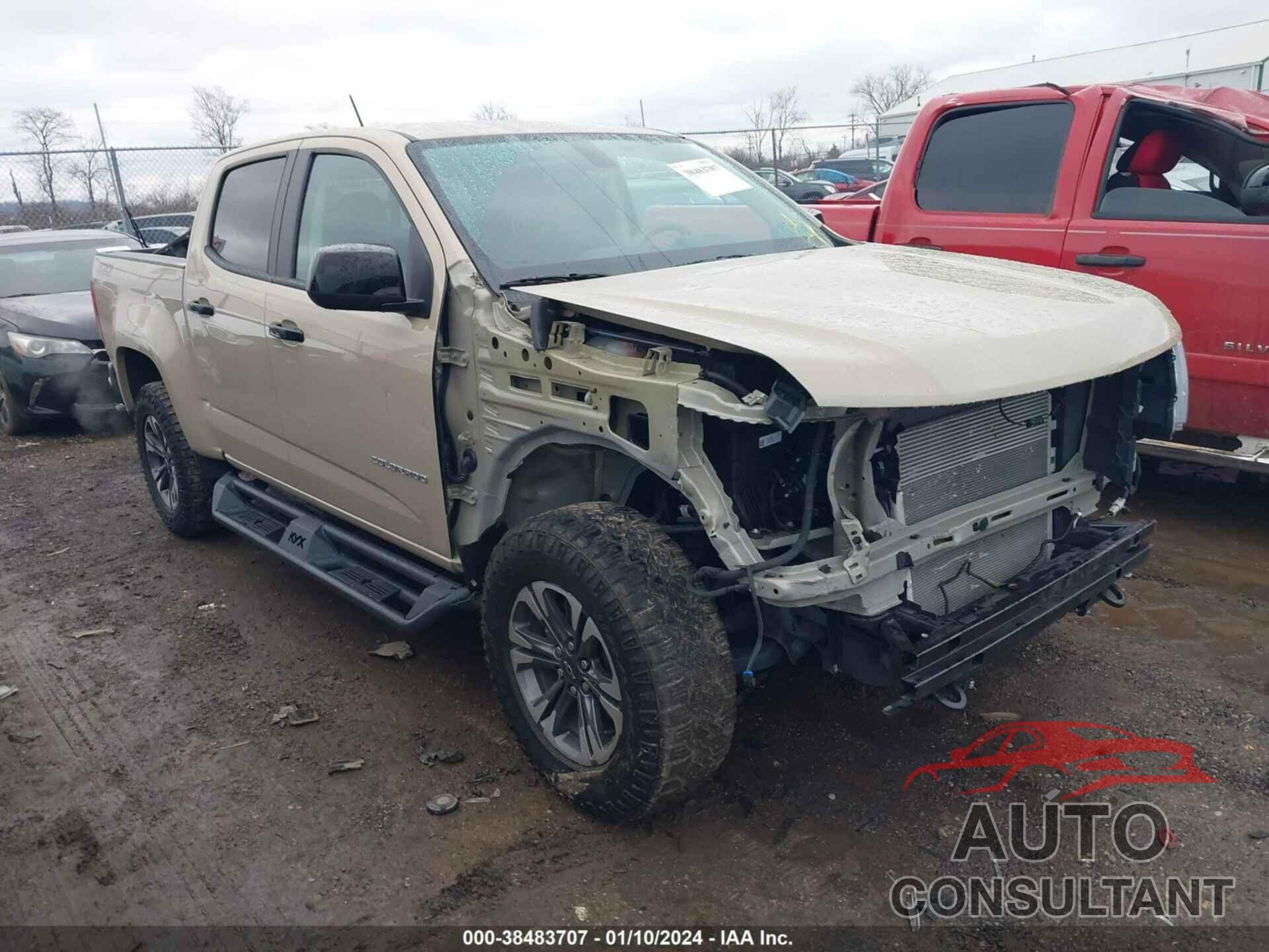 CHEVROLET COLORADO 2022 - 1GCGTDEN7N1305157