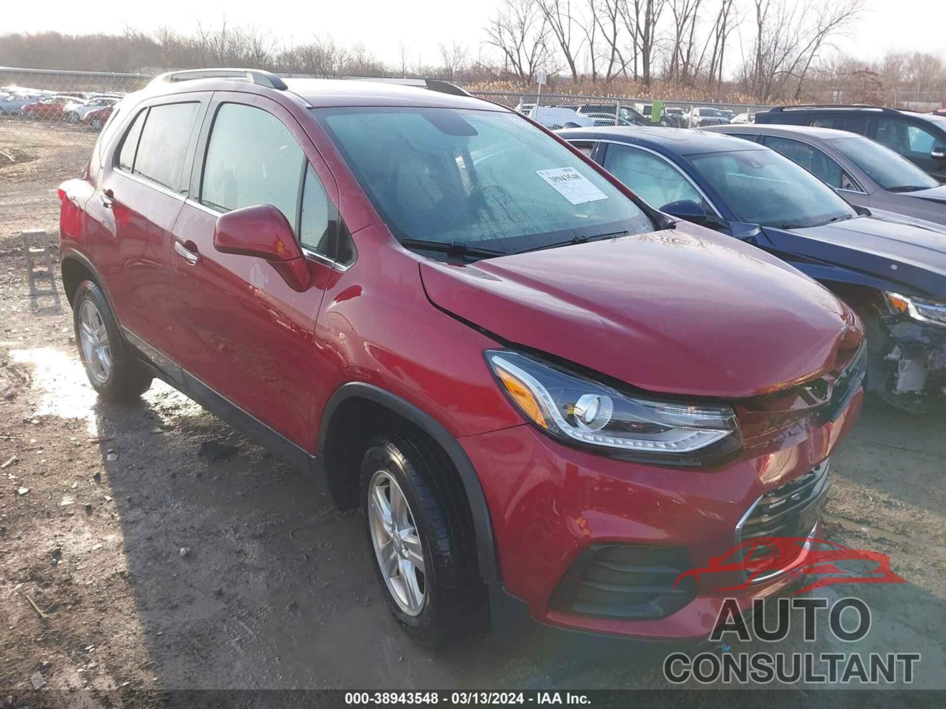 CHEVROLET TRAX 2019 - 3GNCJPSB3KL153549