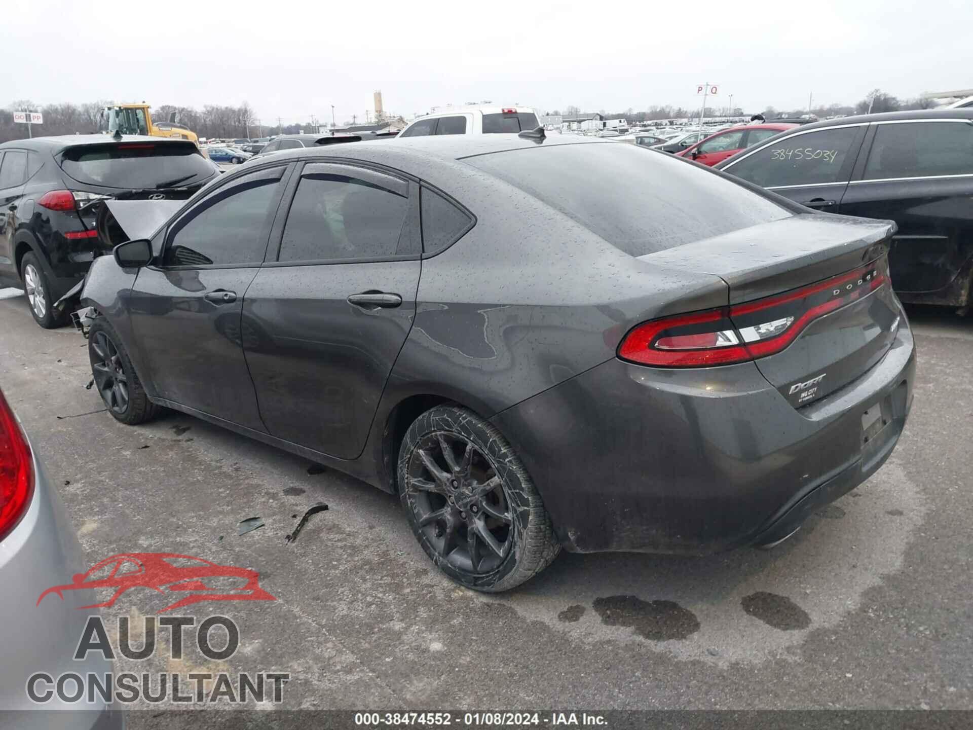 DODGE DART 2016 - 1C3CDFBB9GD630237