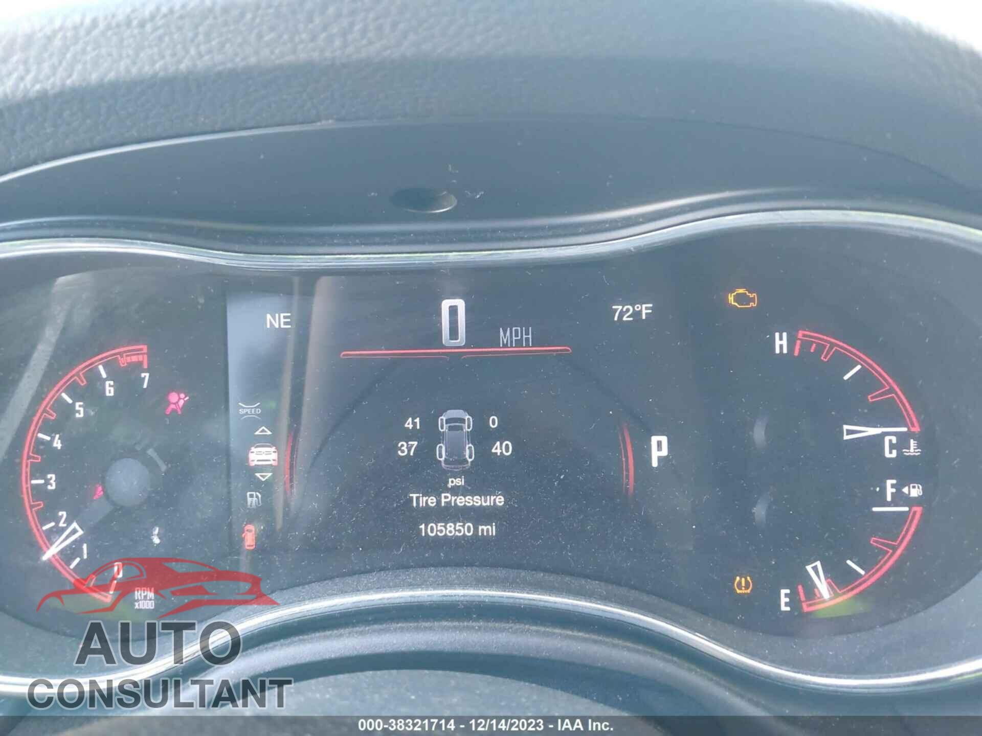 DODGE DURANGO 2017 - 1C4RDHAG2HC743677
