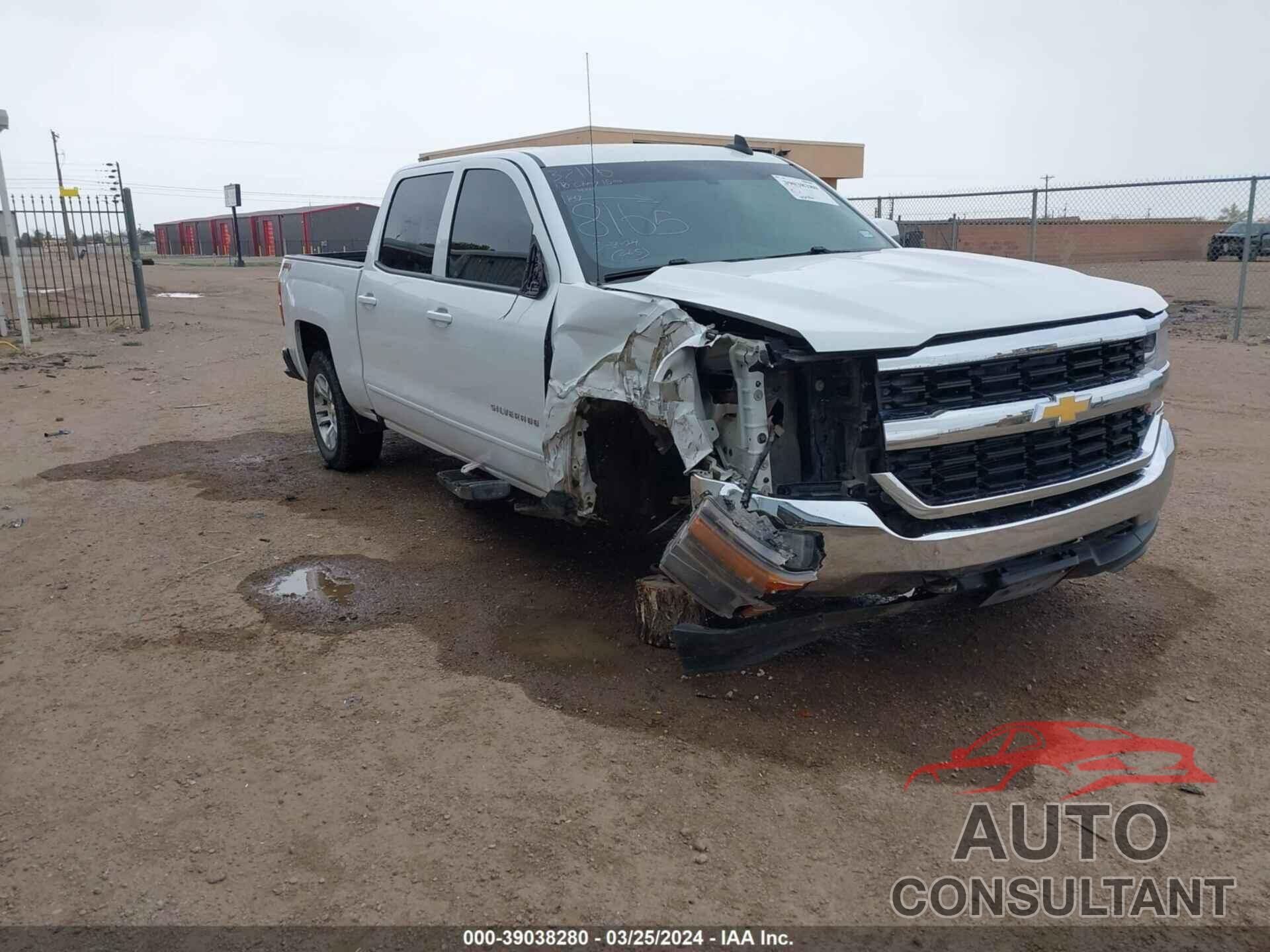 CHEVROLET SILVERADO 1500 2016 - 3GCUKREC4GG278165