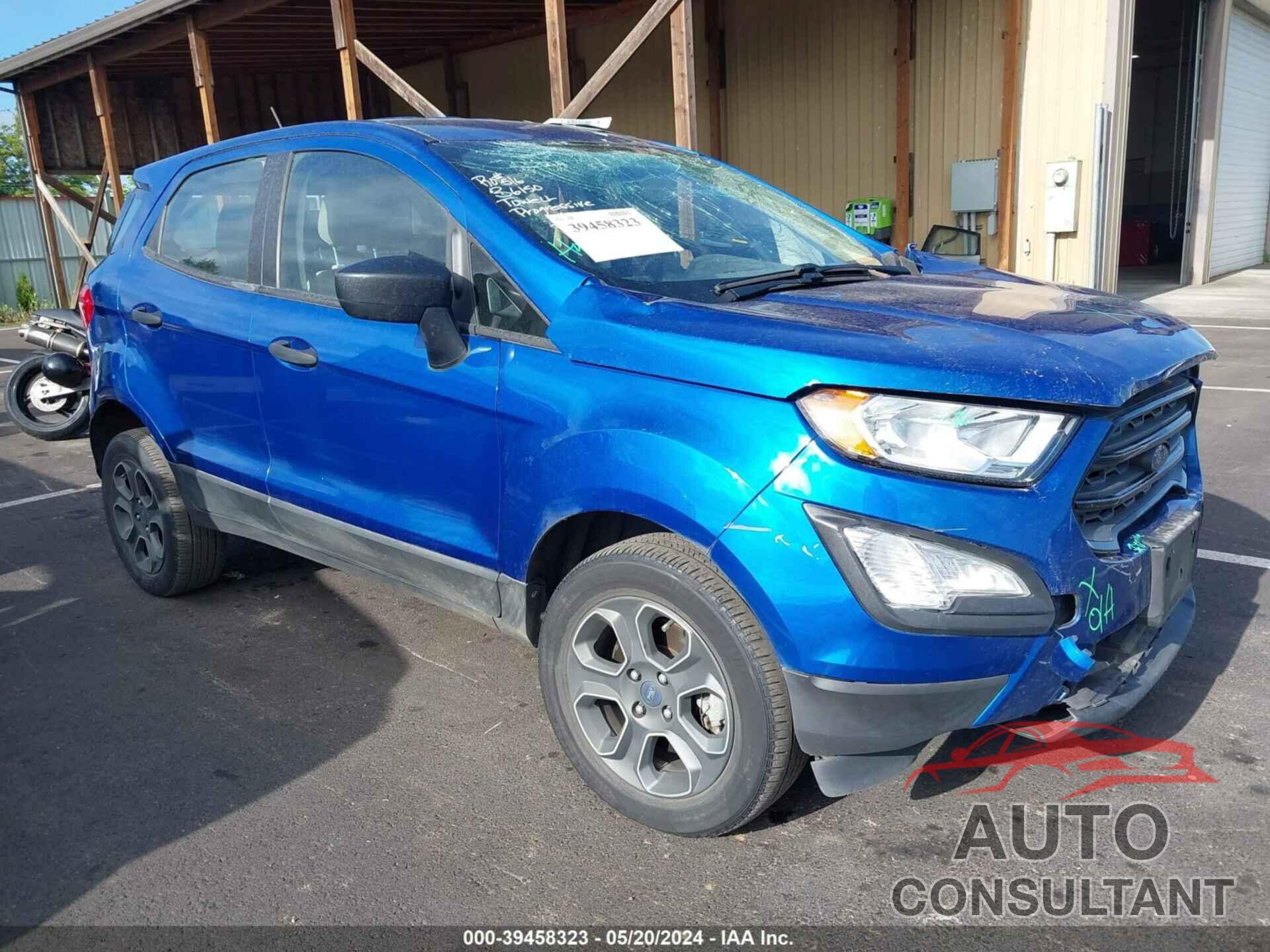 FORD ECOSPORT 2021 - MAJ6S3FL0MC433092