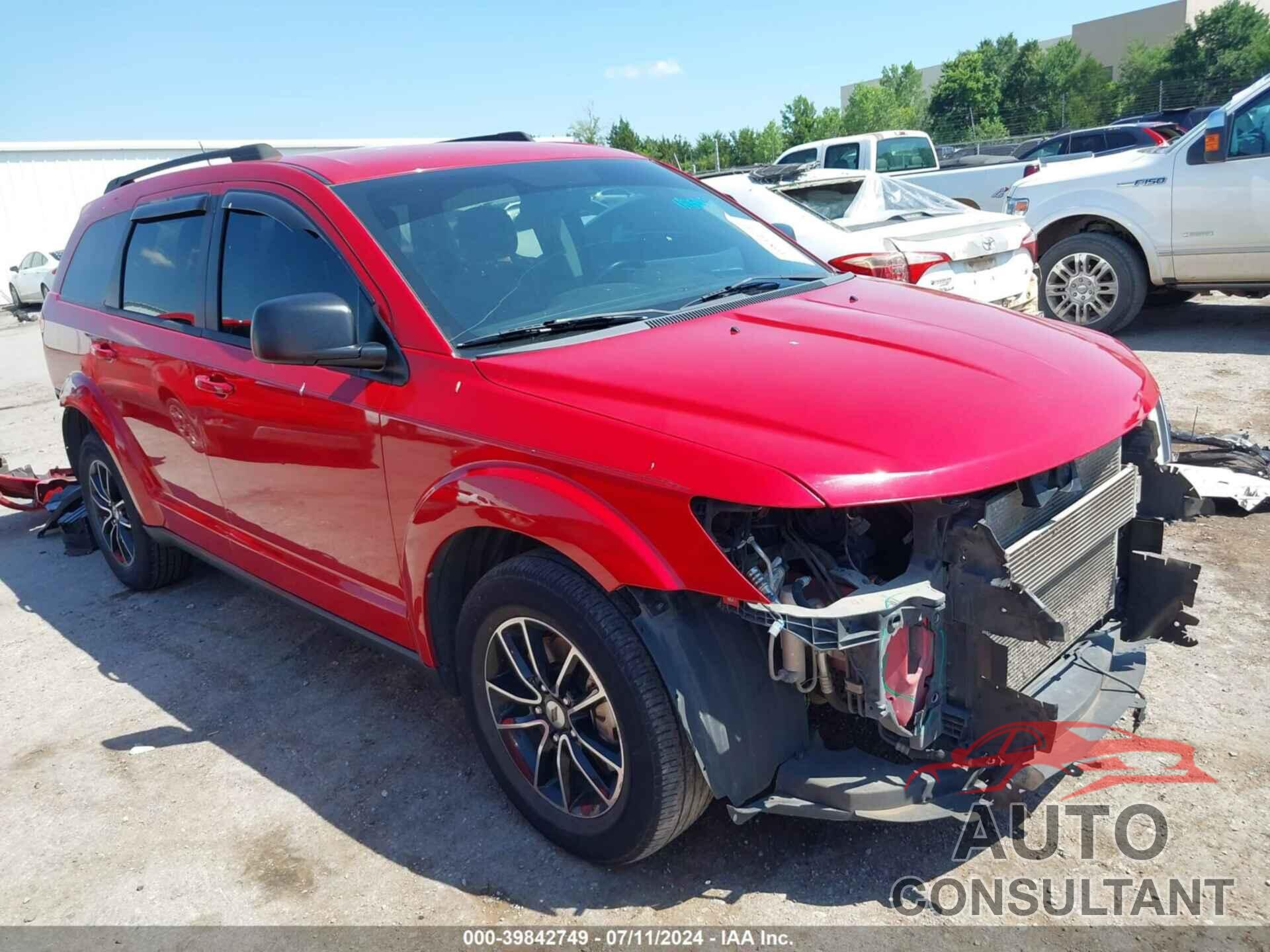 DODGE JOURNEY 2018 - 3C4PDCAB9JT195797