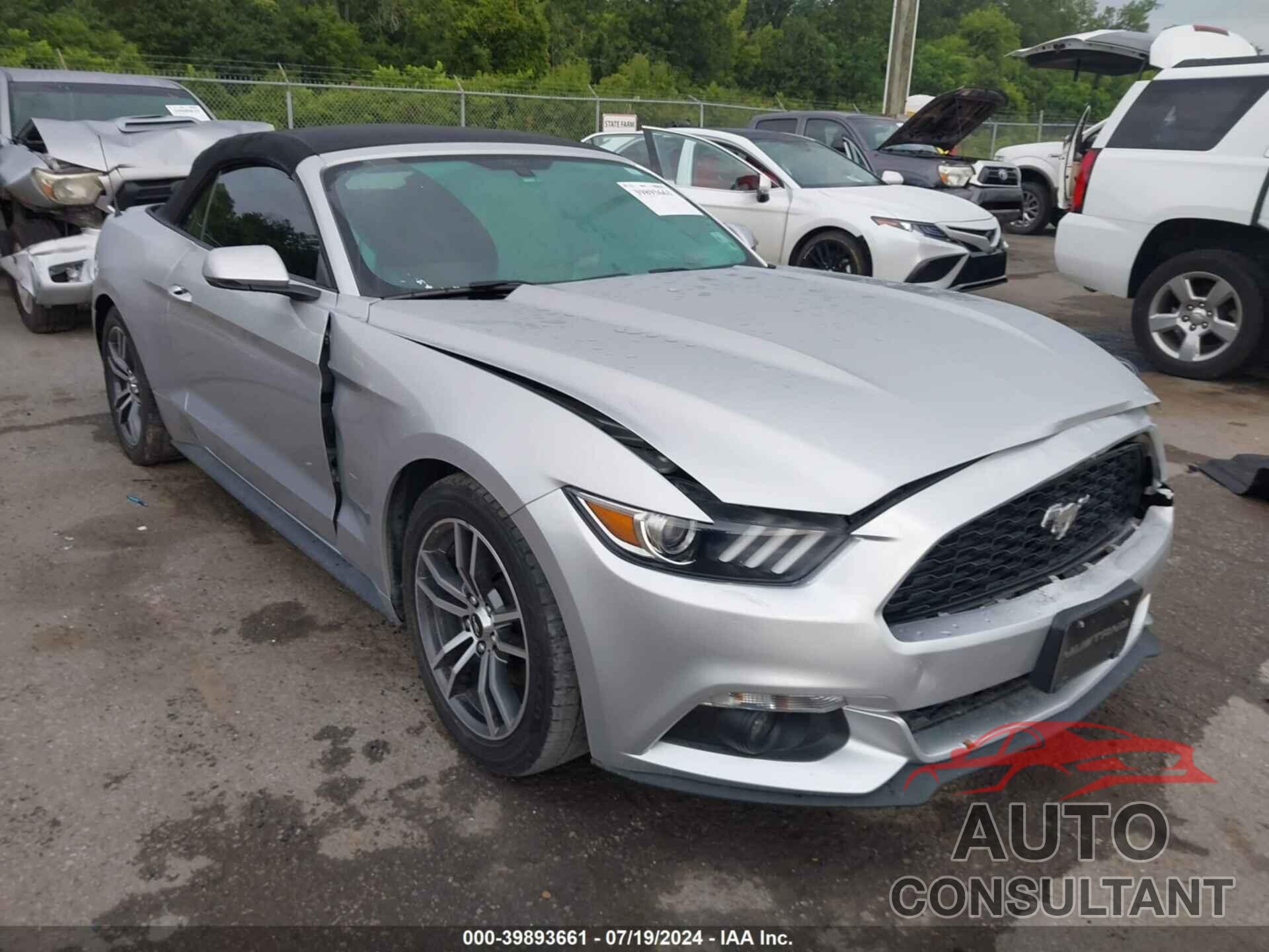 FORD MUSTANG 2017 - 1FATP8UH3H5295705