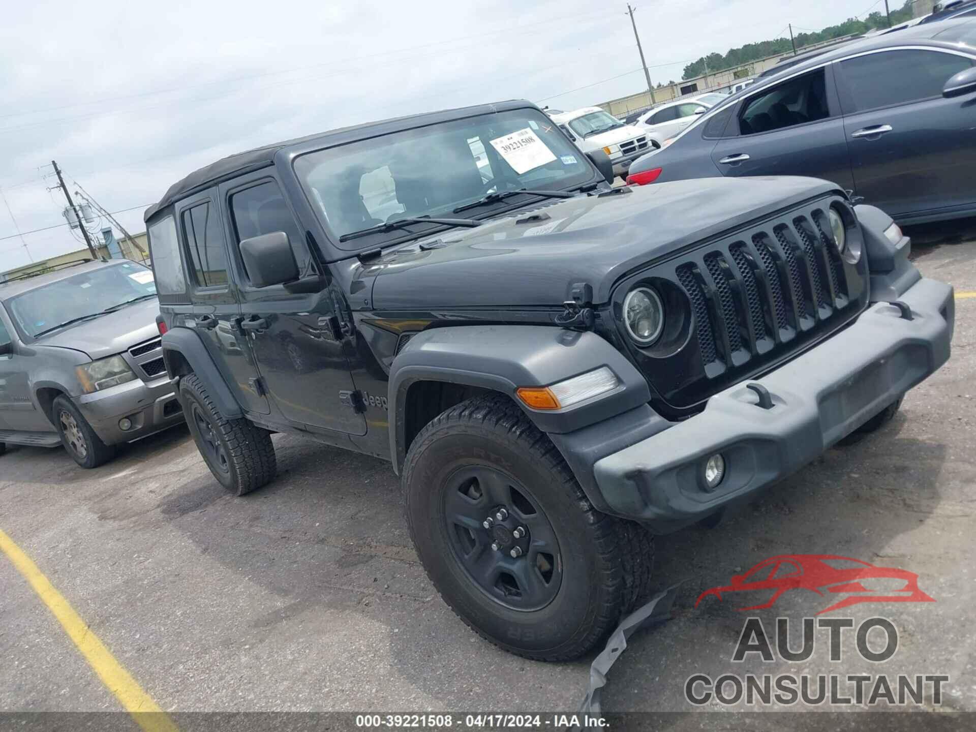JEEP WRANGLER UNLIMITED 2019 - 1C4HJXDN0KW547946