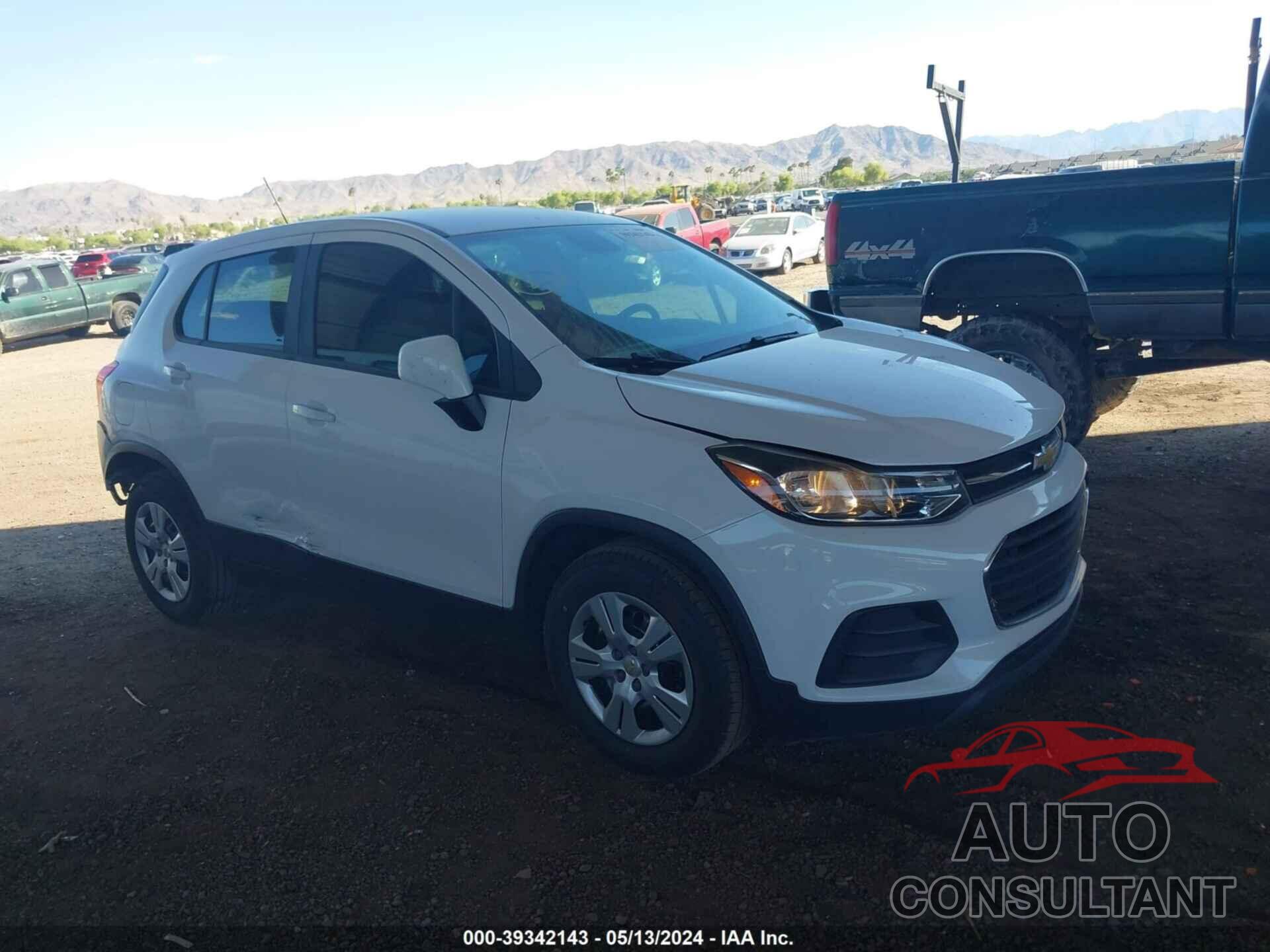 CHEVROLET TRAX 2017 - 3GNCJKSB2HL234523