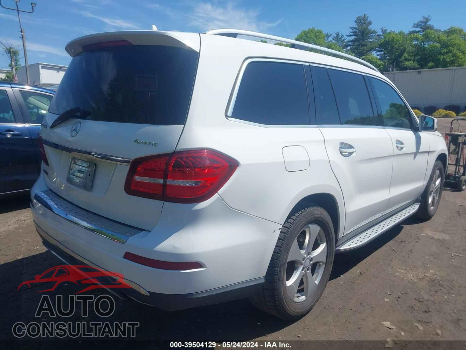MERCEDES-BENZ GLS 450 2017 - 4JGDF6EE8HA856414