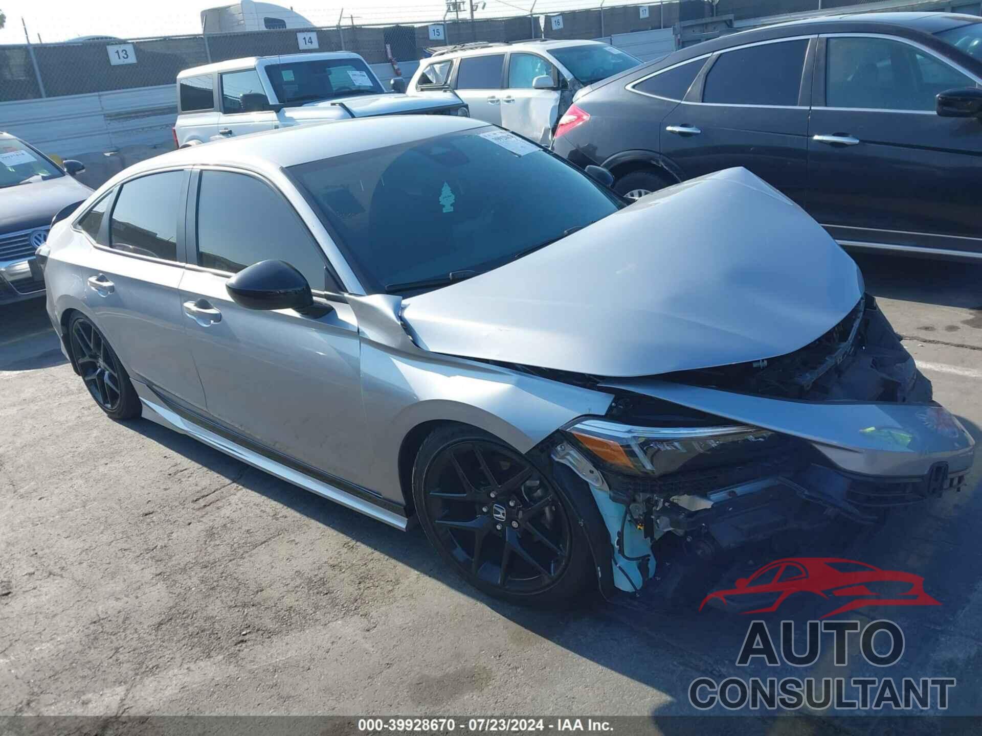 HONDA CIVIC 2022 - 2HGFE2F52NH567728