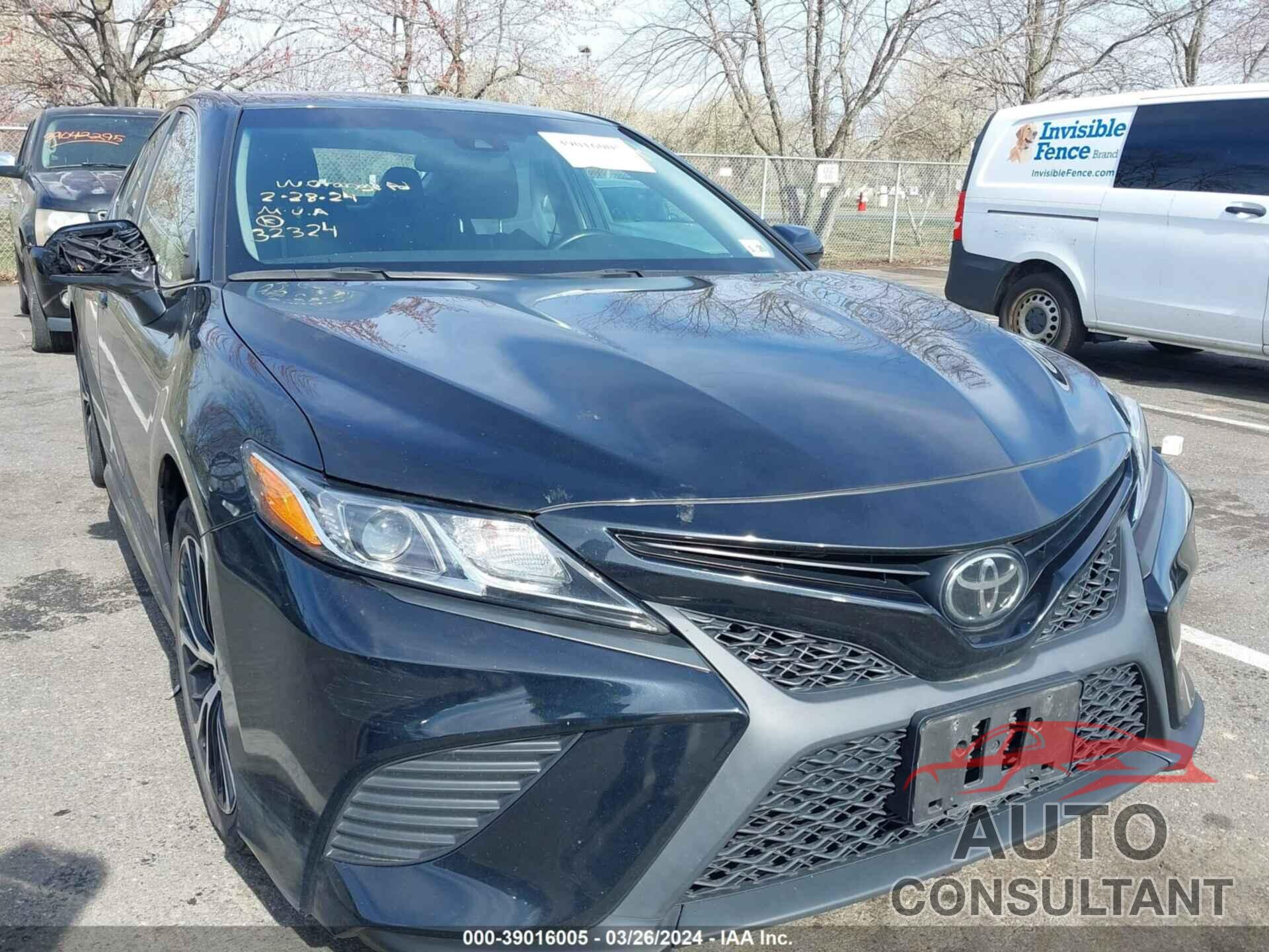 TOYOTA CAMRY 2020 - 4T1G11AK4LU901253