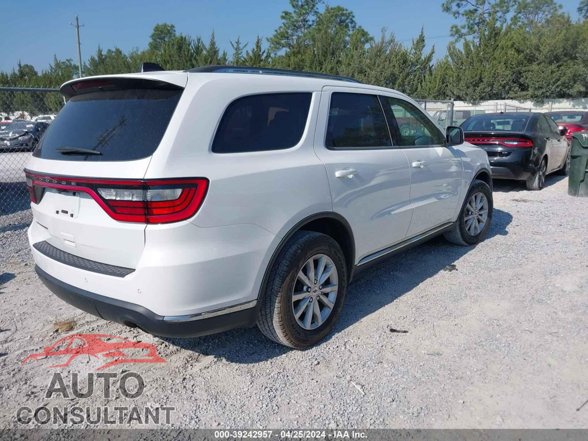 DODGE DURANGO 2021 - 1C4RDHAG6MC721014