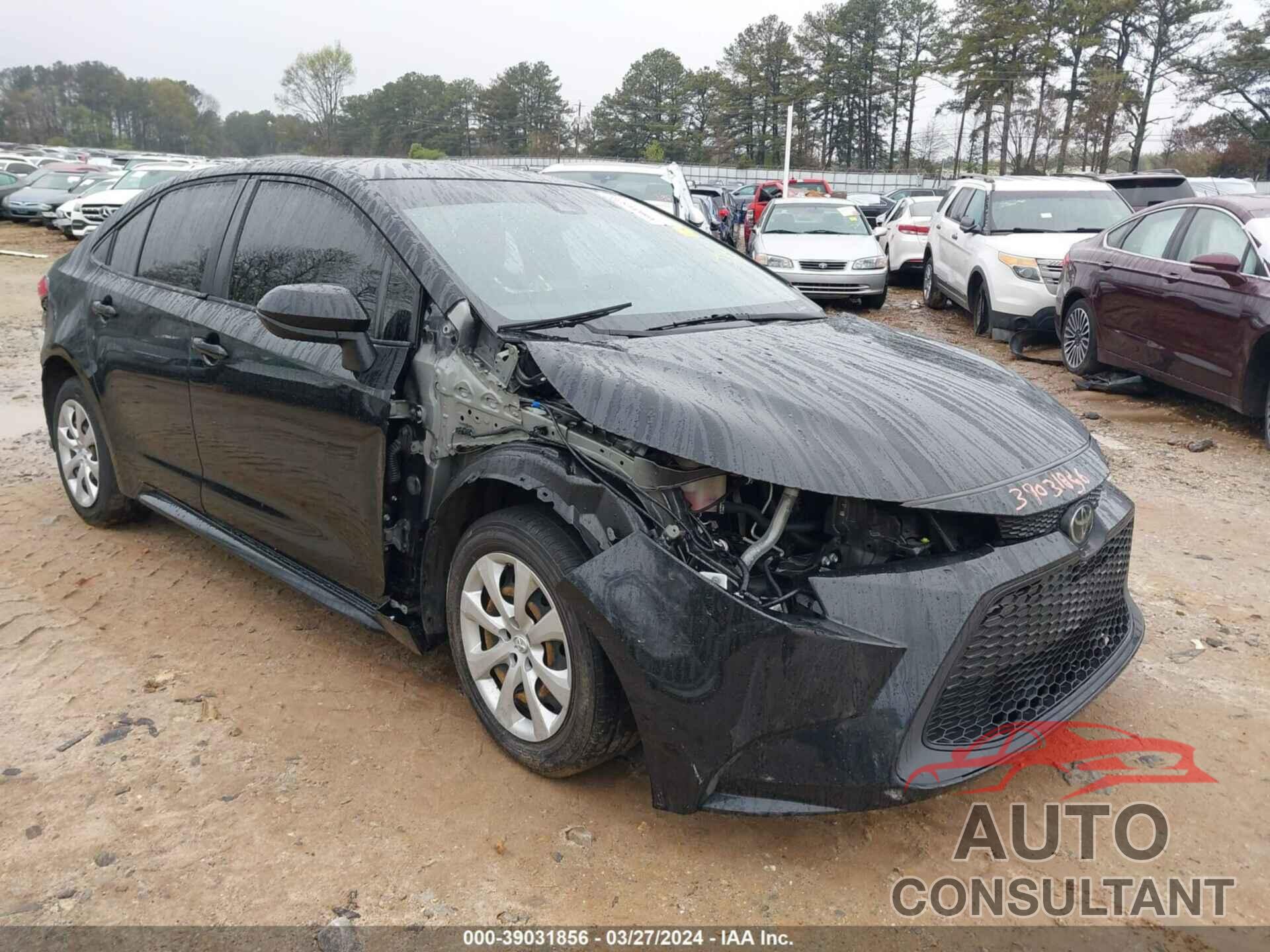TOYOTA COROLLA 2020 - JTDEPRAE0LJ108326