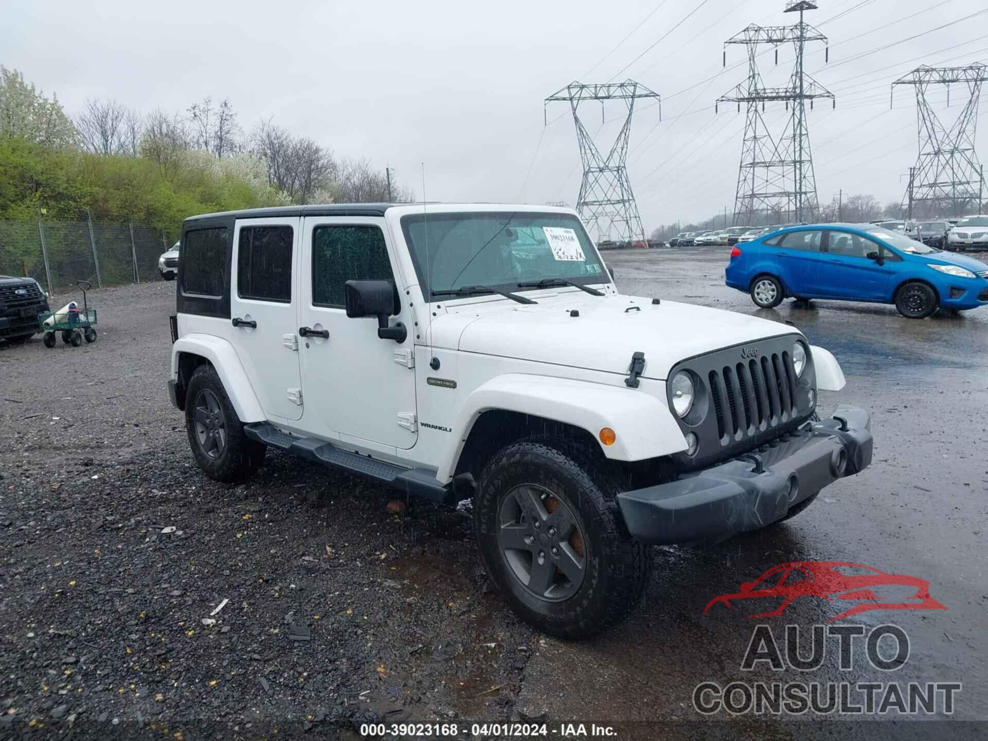 JEEP WRANGLER UNLIMITED 2016 - 1C4BJWDG2GL191283