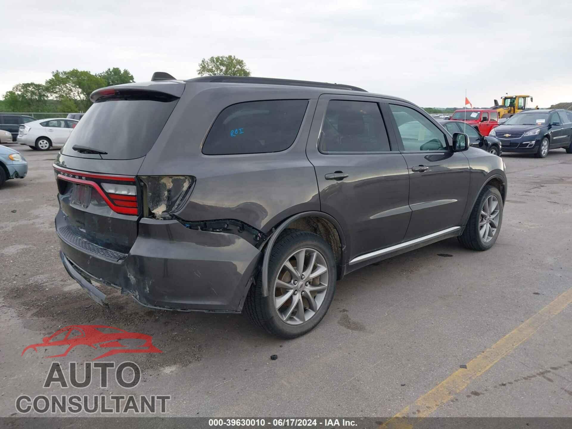 DODGE DURANGO 2019 - 1C4RDJAG3KC738678