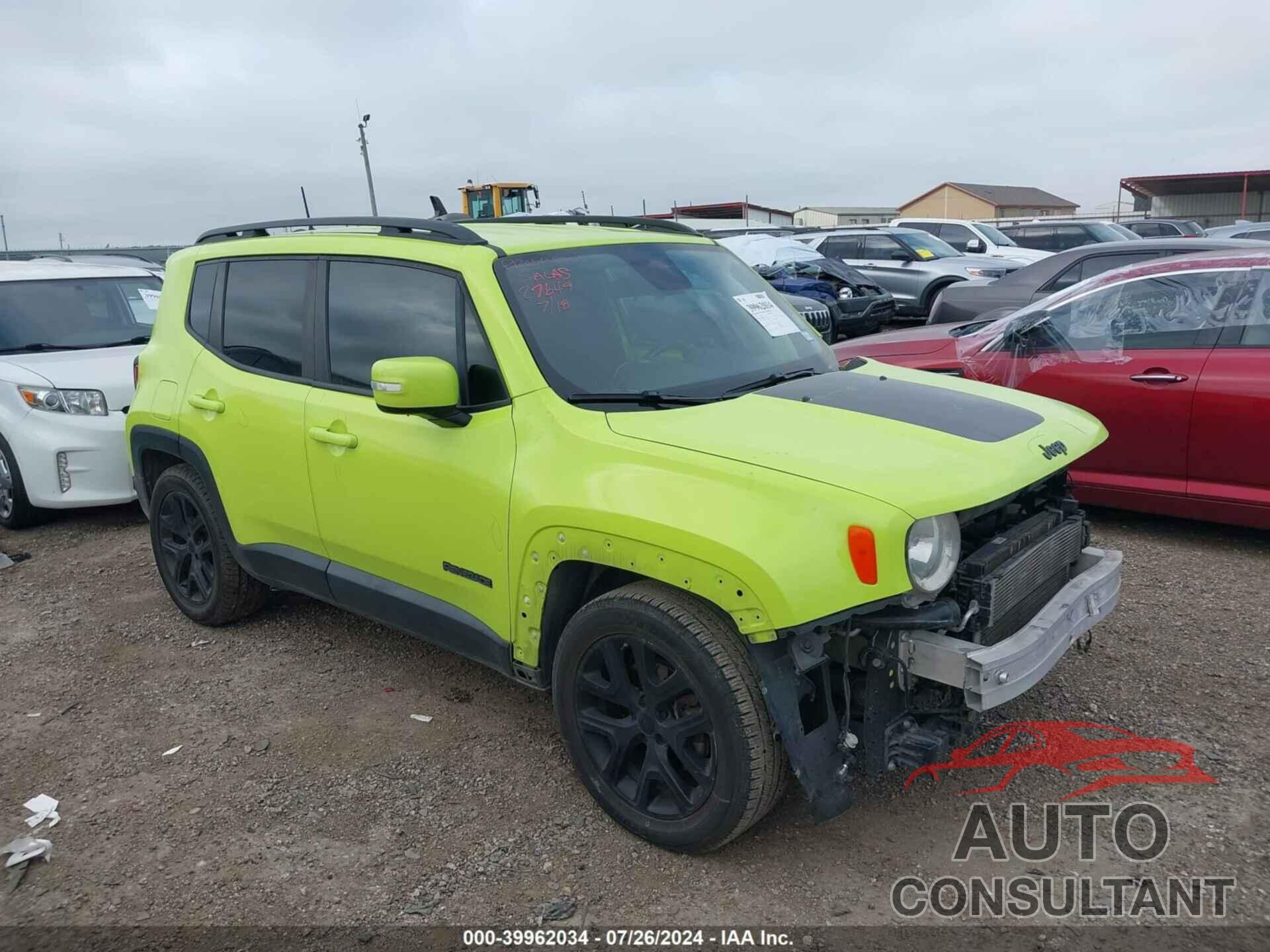 JEEP RENEGADE 2018 - ZACCJABB8JPH55911