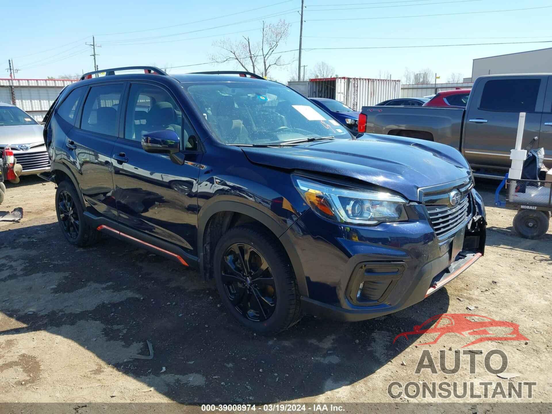 SUBARU FORESTER 2019 - JF2SKAPC6KH589277
