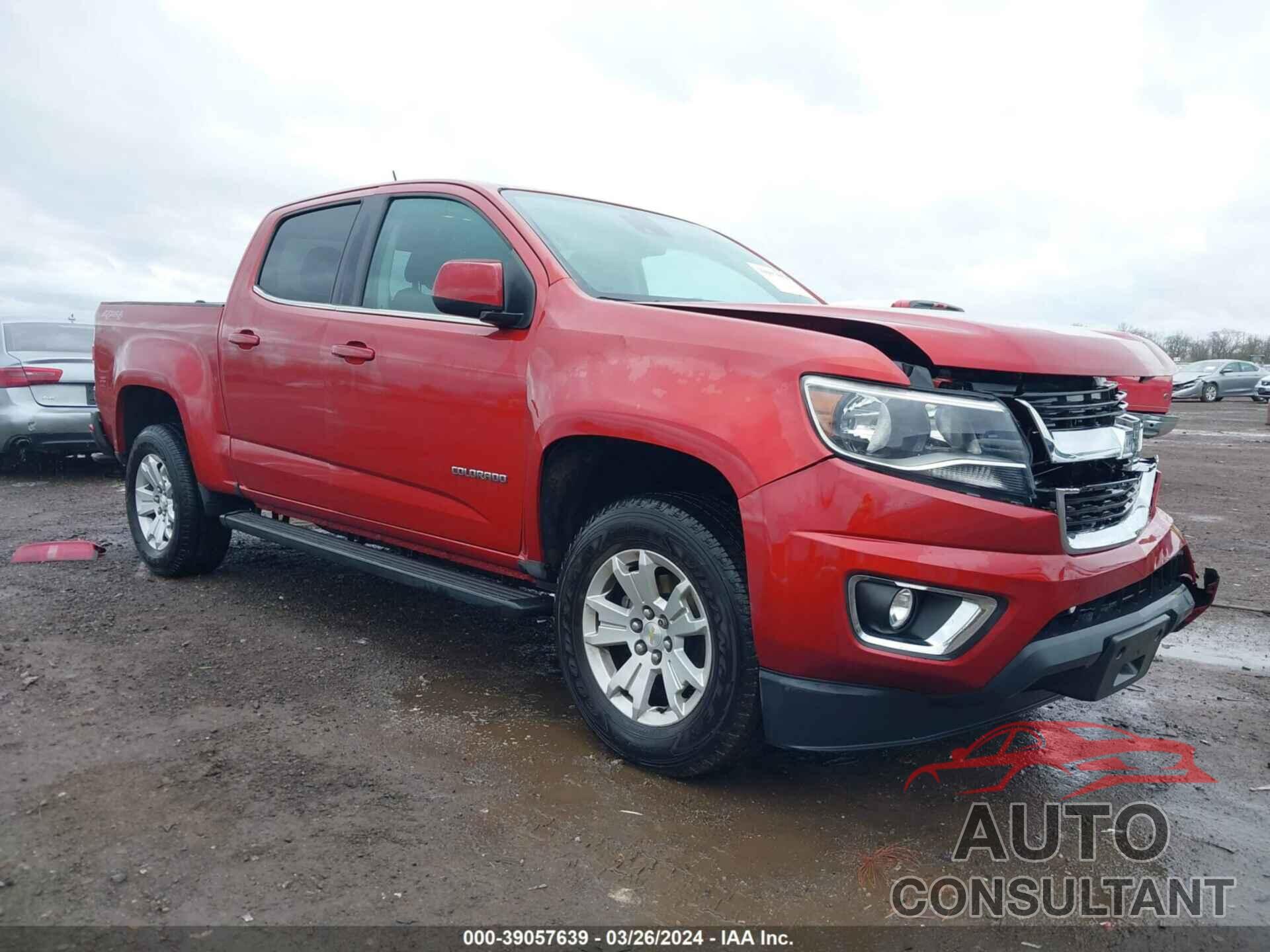 CHEVROLET COLORADO 2016 - 1GCGTCE3XG1369155