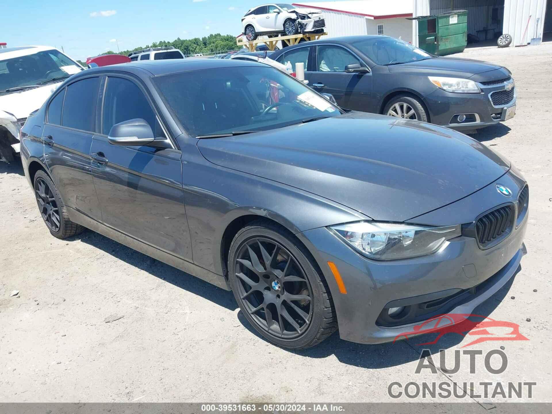 BMW 320I 2016 - WBA8E5G52GNU20114