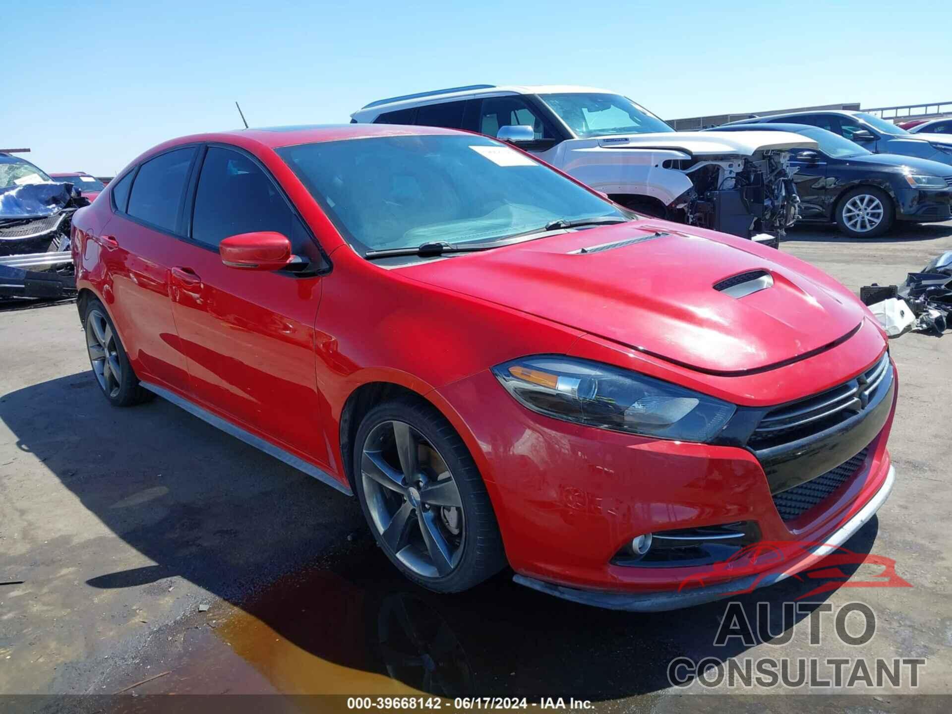 DODGE DART 2016 - 1C3CDFEB0GD591890