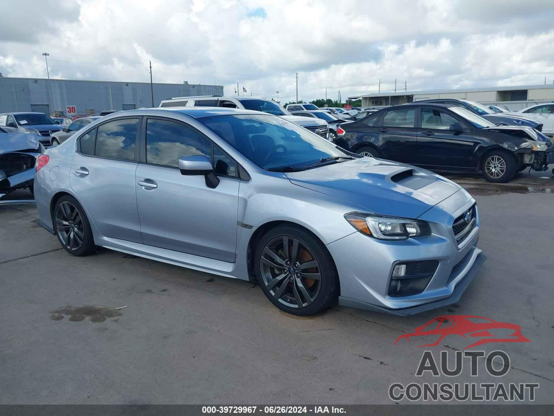 SUBARU WRX 2016 - JF1VA1J69G8829503