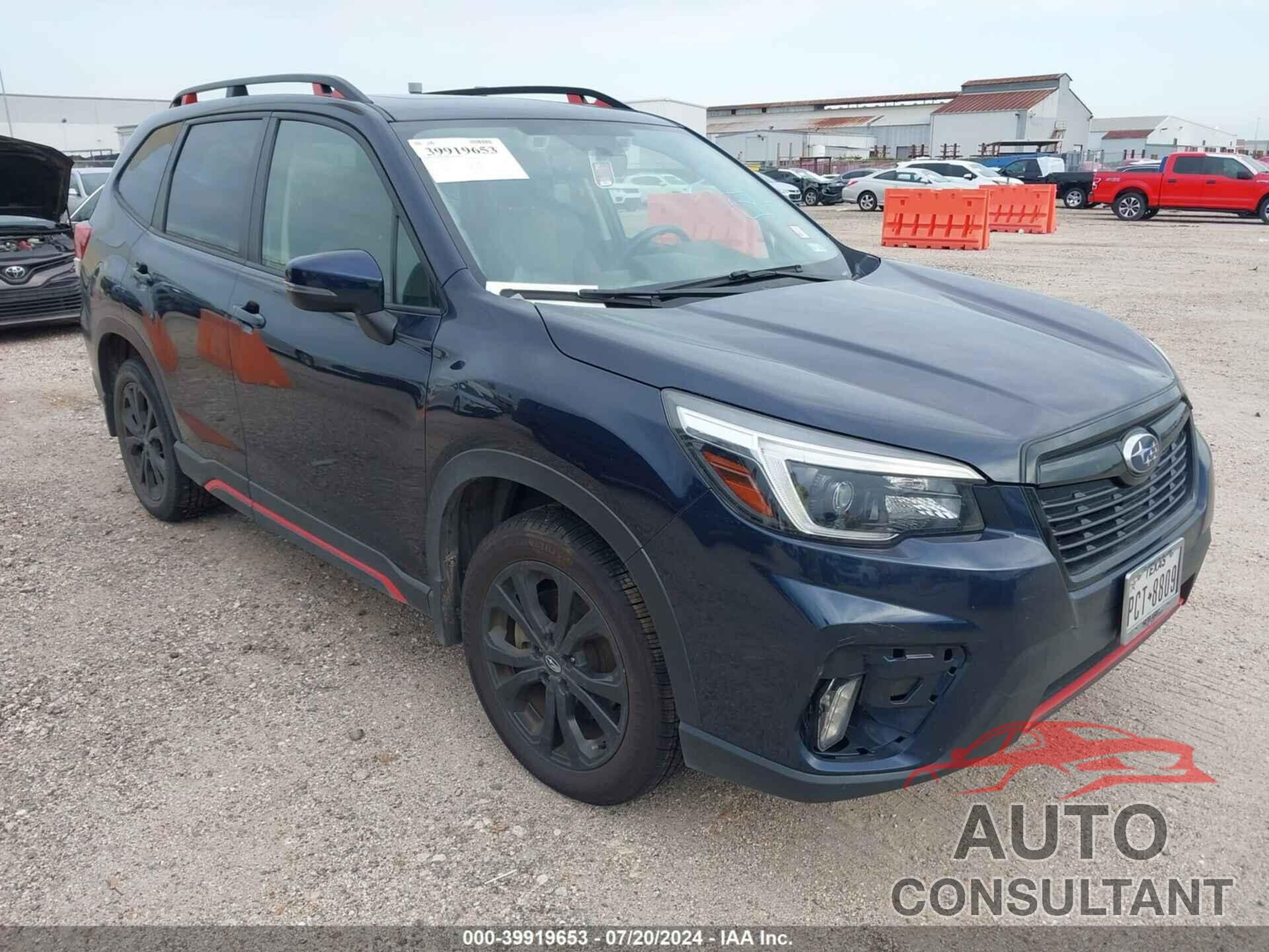 SUBARU FORESTER 2021 - JF2SKARC7MH443146