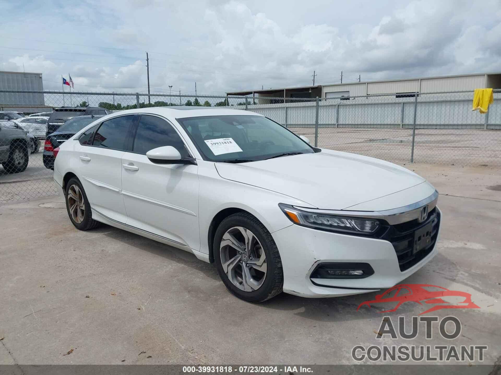 HONDA ACCORD 2019 - 1HGCV1F48KA169602