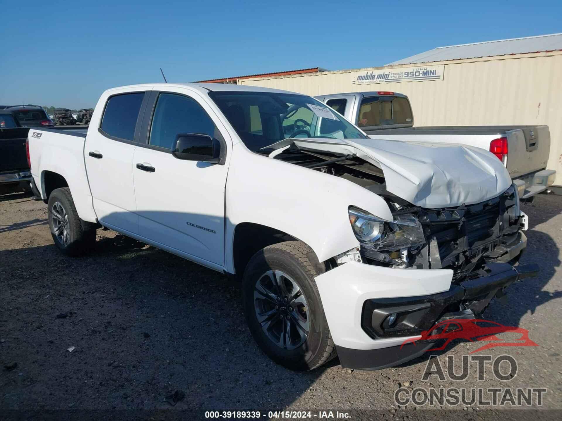 CHEVROLET COLORADO 2021 - 1GCGTDEN3M1172587