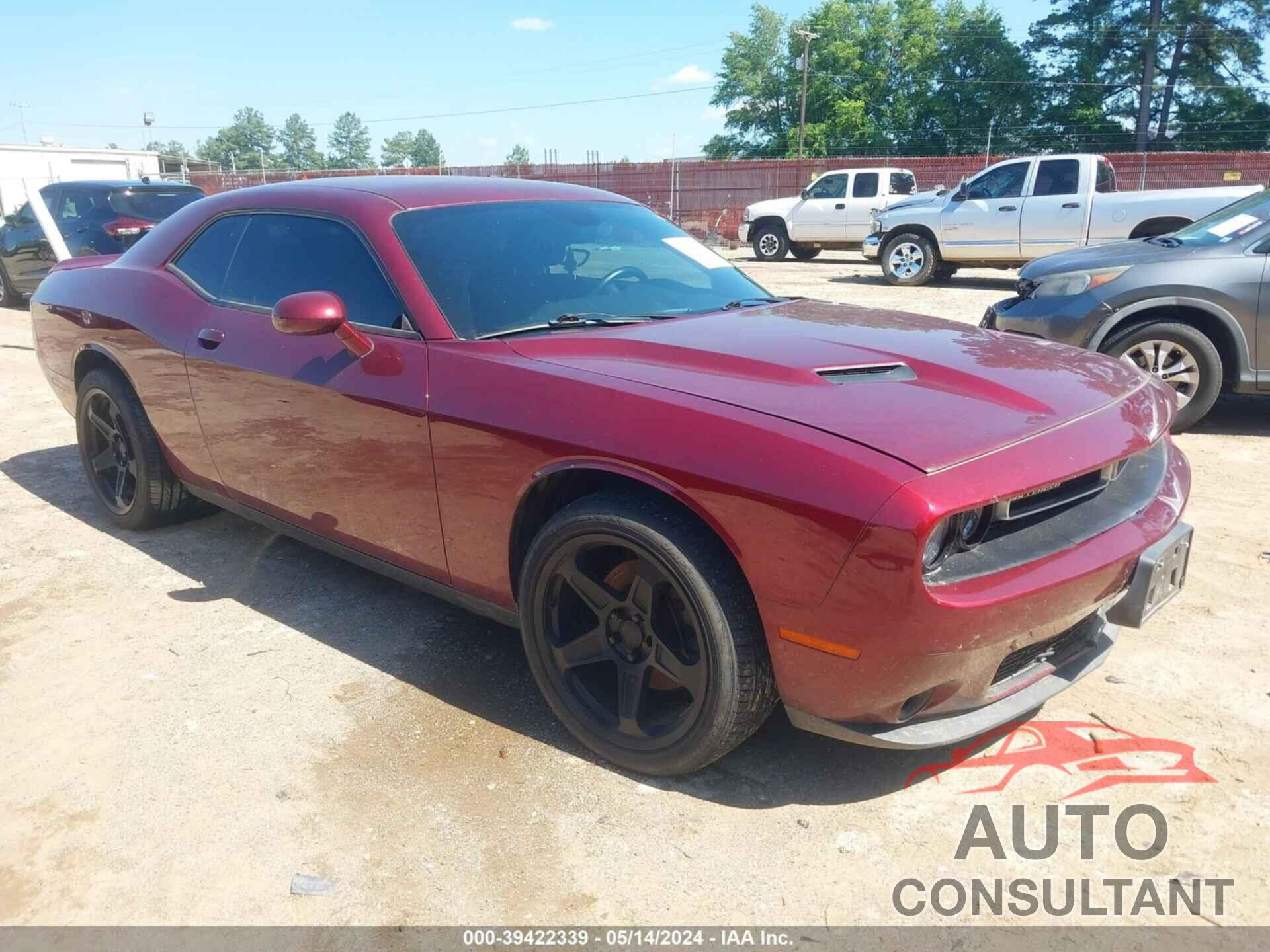 DODGE CHALLENGER 2019 - 2C3CDZGG0KH529489