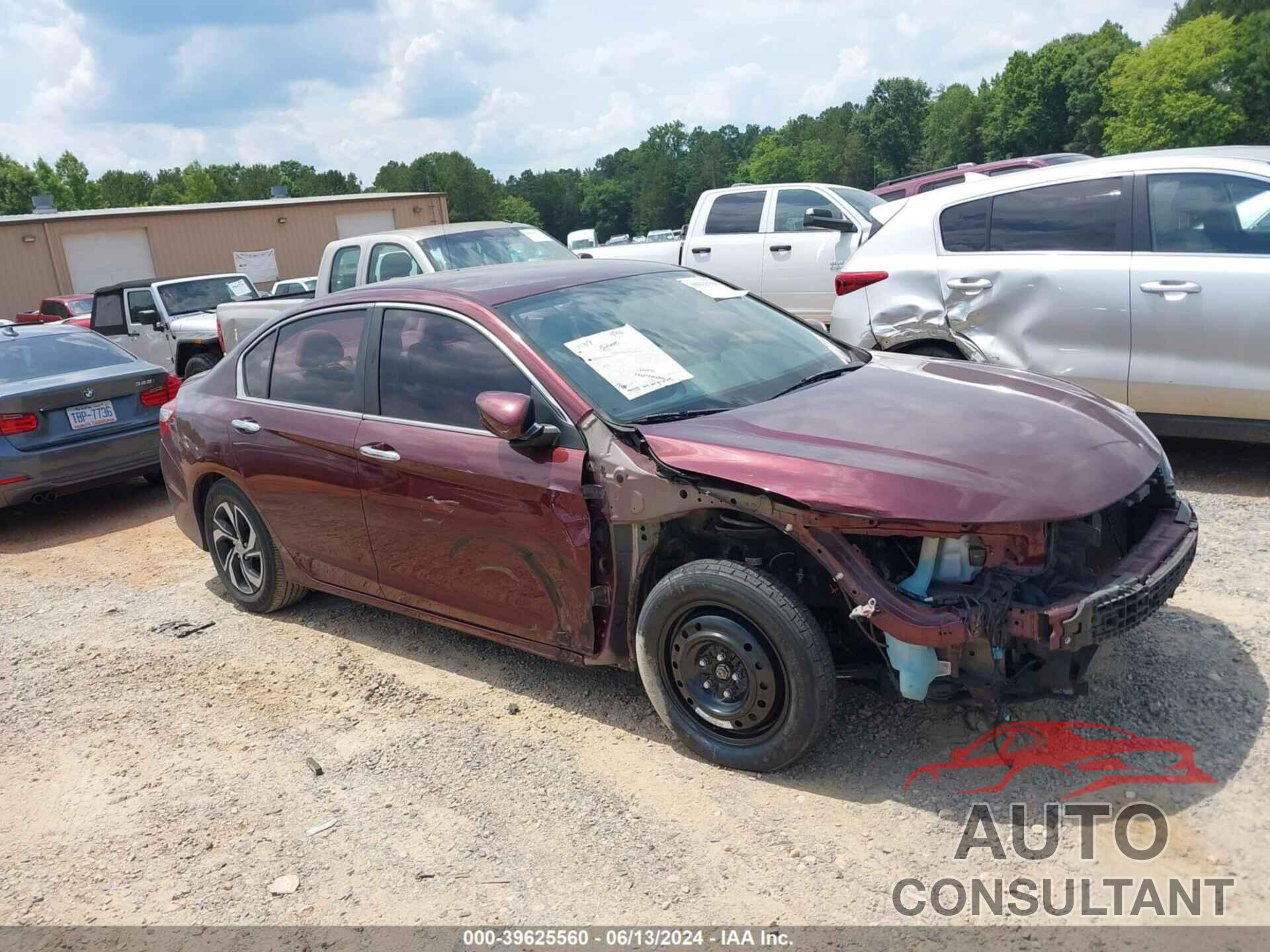 HONDA ACCORD 2016 - 1HGCR2F39GA050644