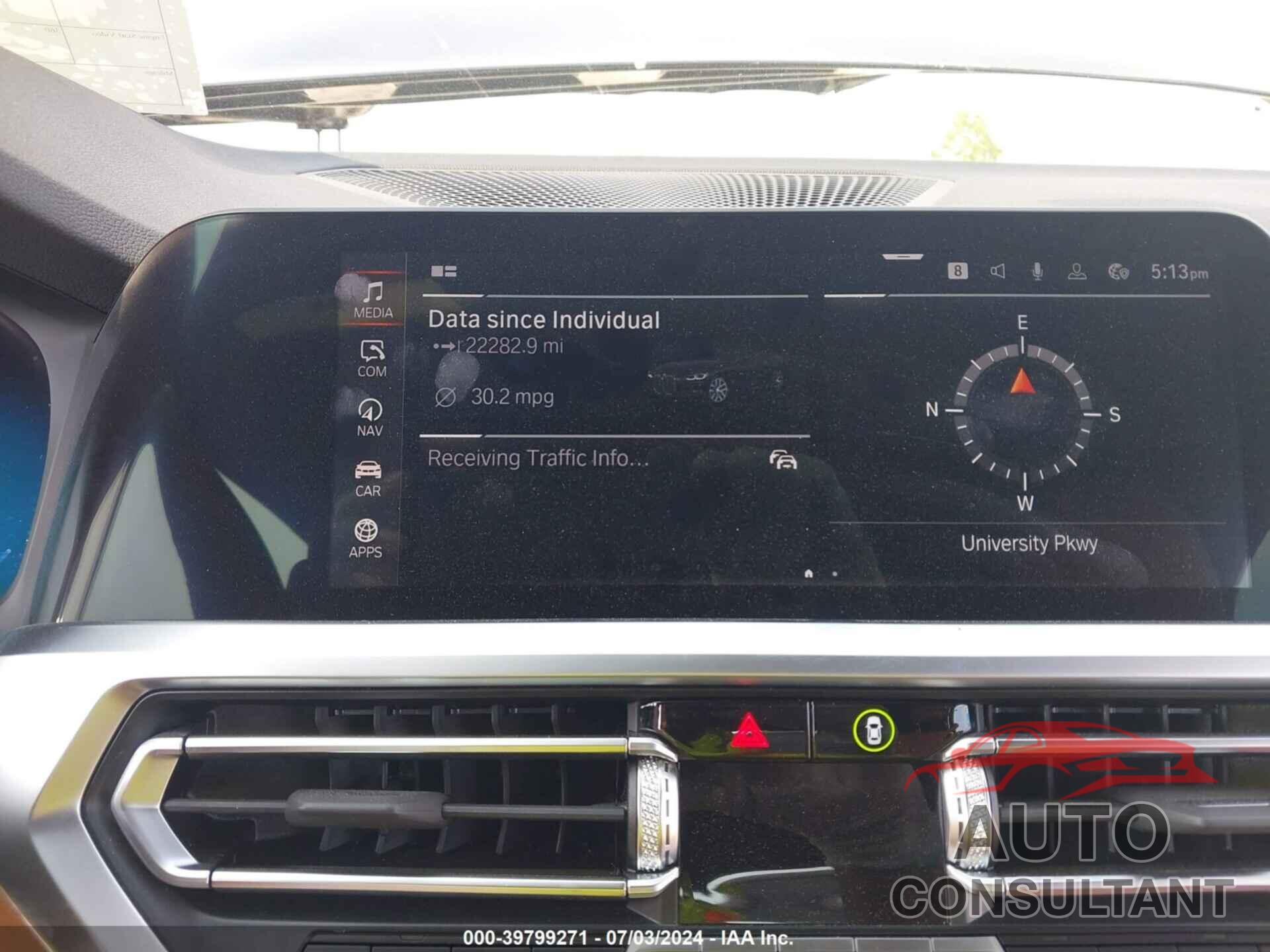 BMW 430I 2022 - WBA23AT01NCK81410
