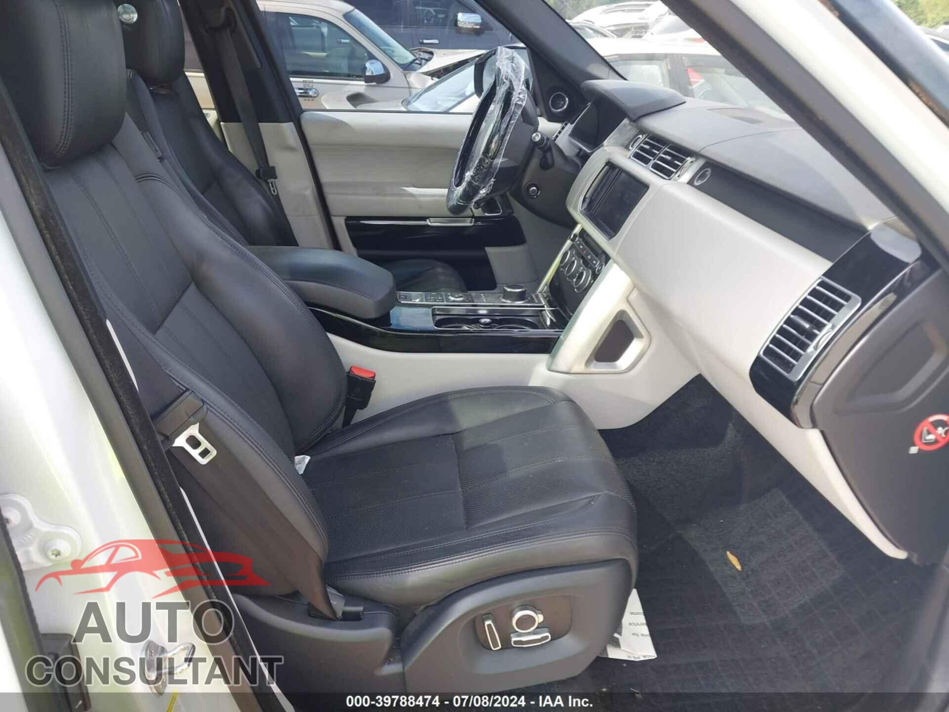 LAND ROVER RANGE ROVER 2016 - SALGS2KFXGA255449