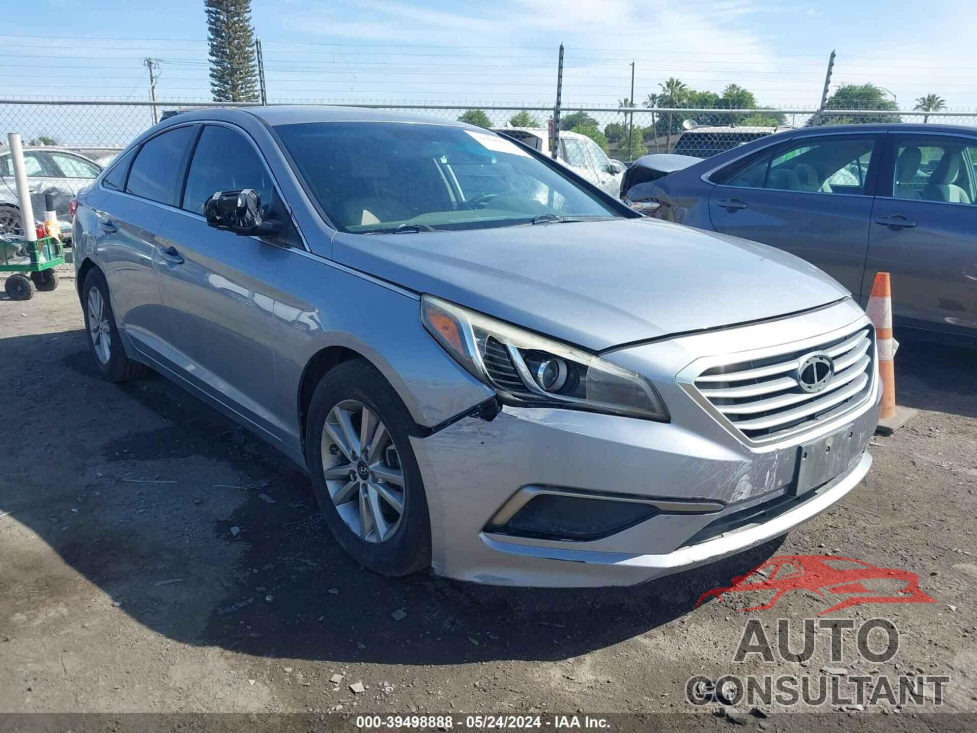 HYUNDAI SONATA 2016 - 5NPE24AFXGH403538