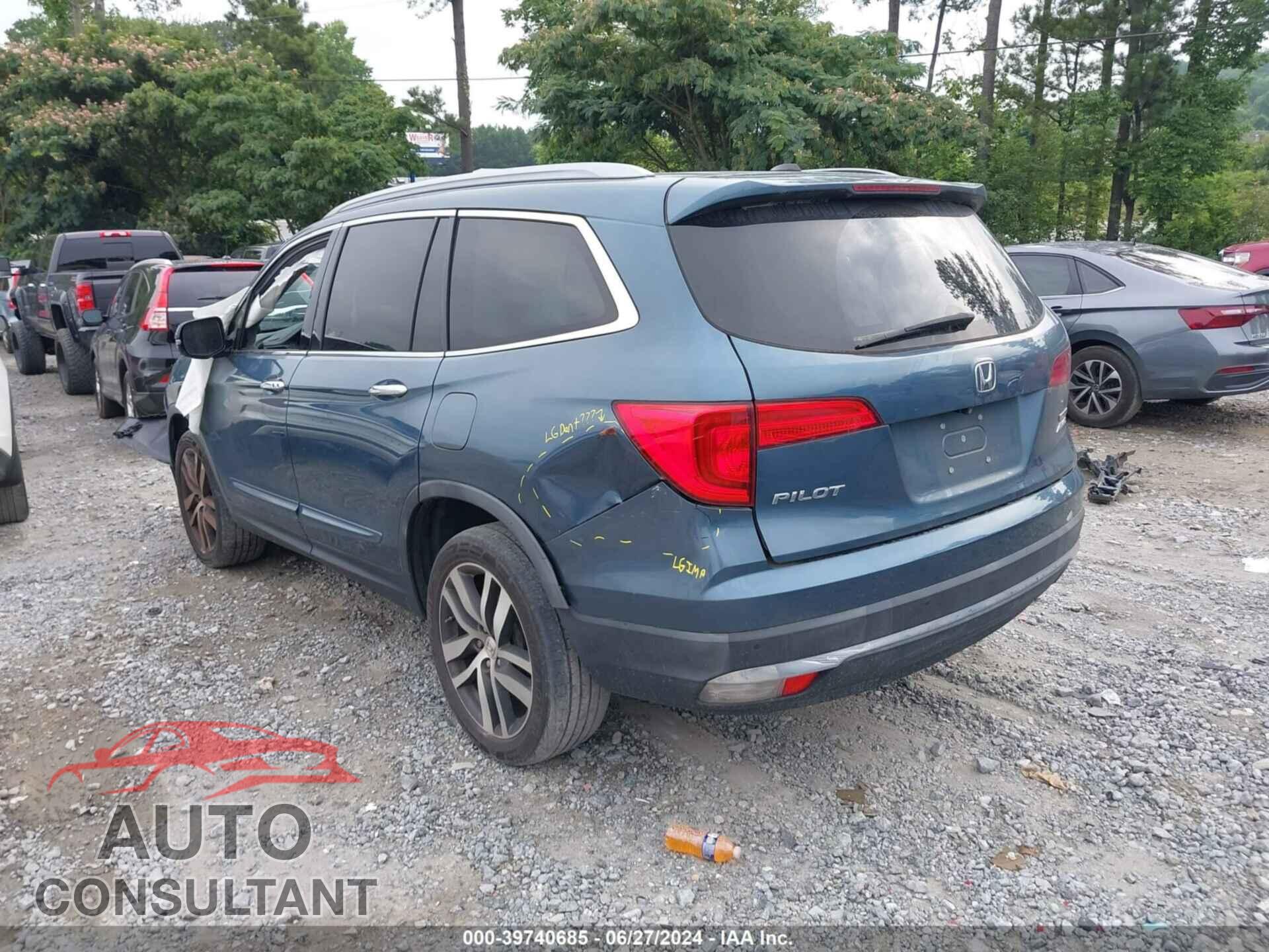 HONDA PILOT 2018 - 5FNYF6H96JB067955