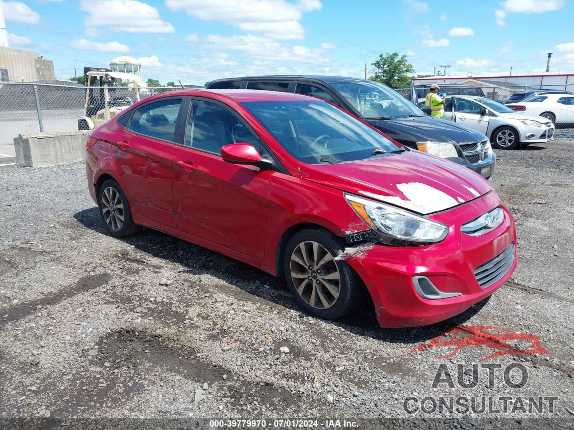 HYUNDAI ACCENT 2017 - KMHCT4AE0HU362206